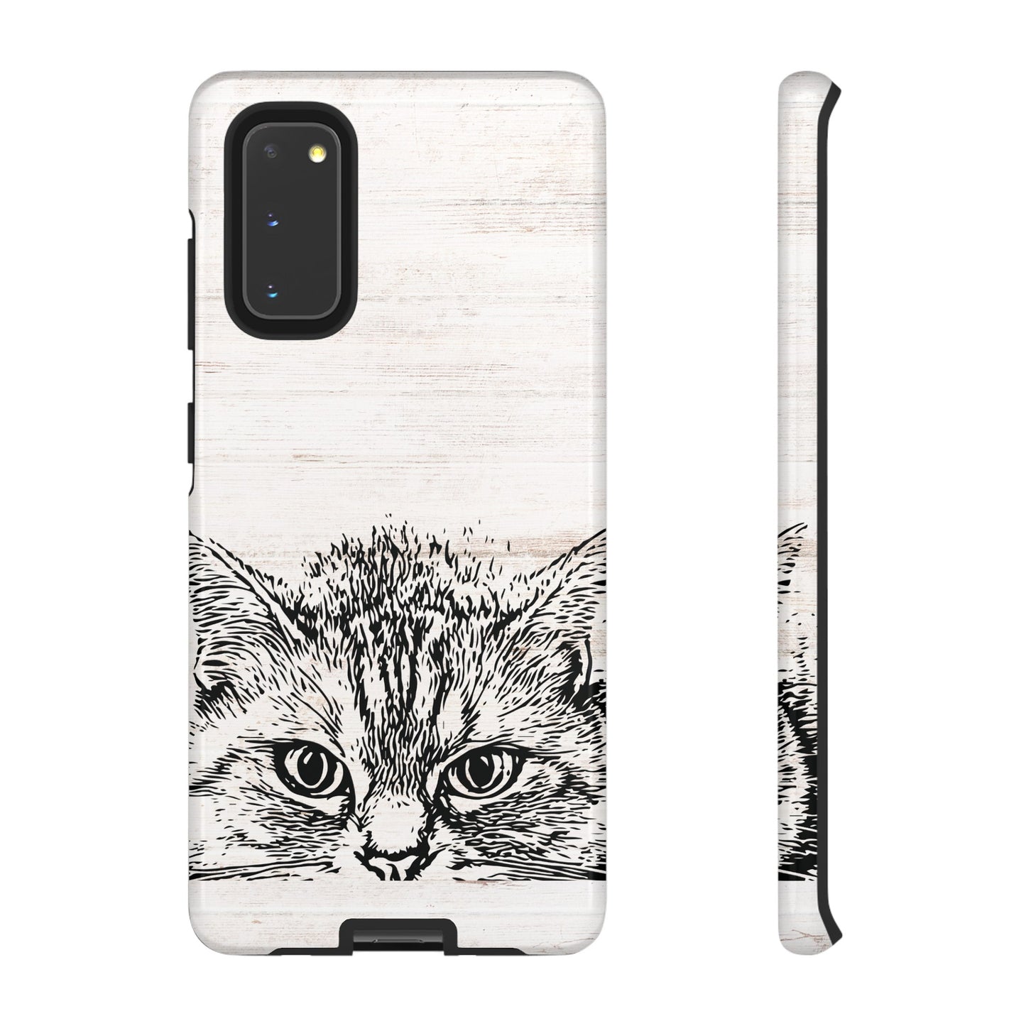 Close- Up Cat Wallpaper Phone Case | iPhone 15 Plus/ Pro, 14, 13, 12| Google Pixel 7, Pro, 5| Samsung Galaxy S23 All Major Phone Models