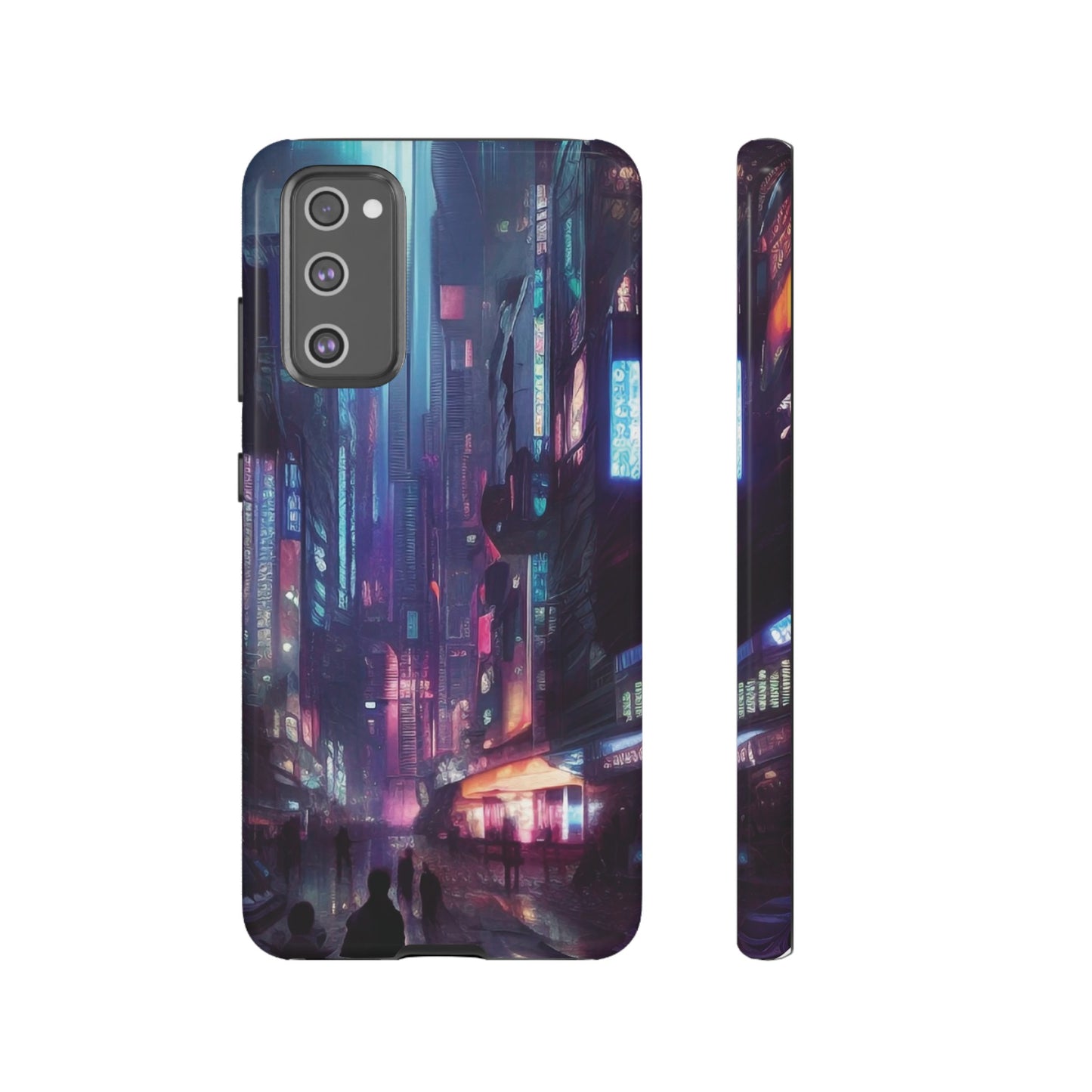 Futuristic Sci-Fi City Wallpaper Phone Case | iPhone 15 Plus/ Pro, 14, 13, 12| Google Pixel 7, Pro, 5| Samsung Galaxy S23 All Major Phone Models