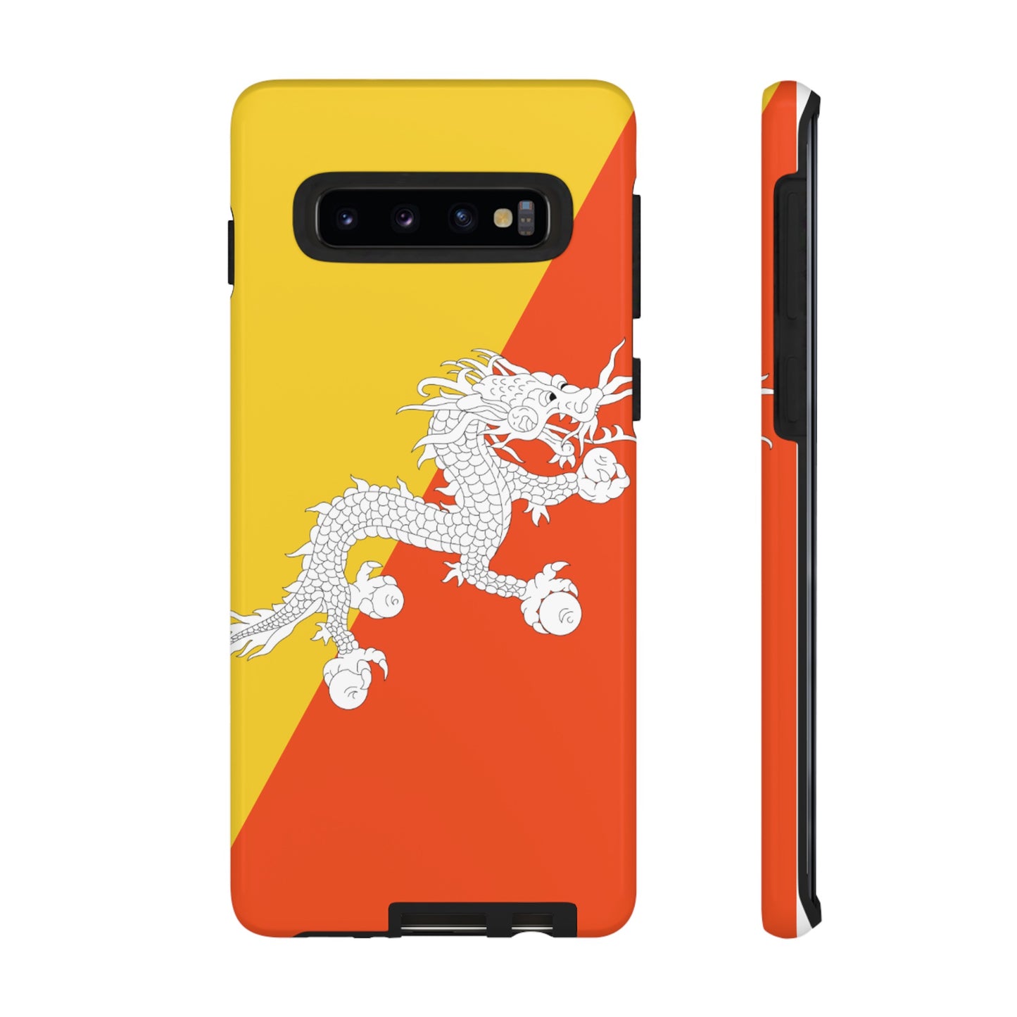 Bhutan Flag Phone Case | iPhone 15 Plus/ Pro, 14, 13, 12| Google Pixel 7, Pro, 5| Samsung Galaxy S23 All Major Phone Models