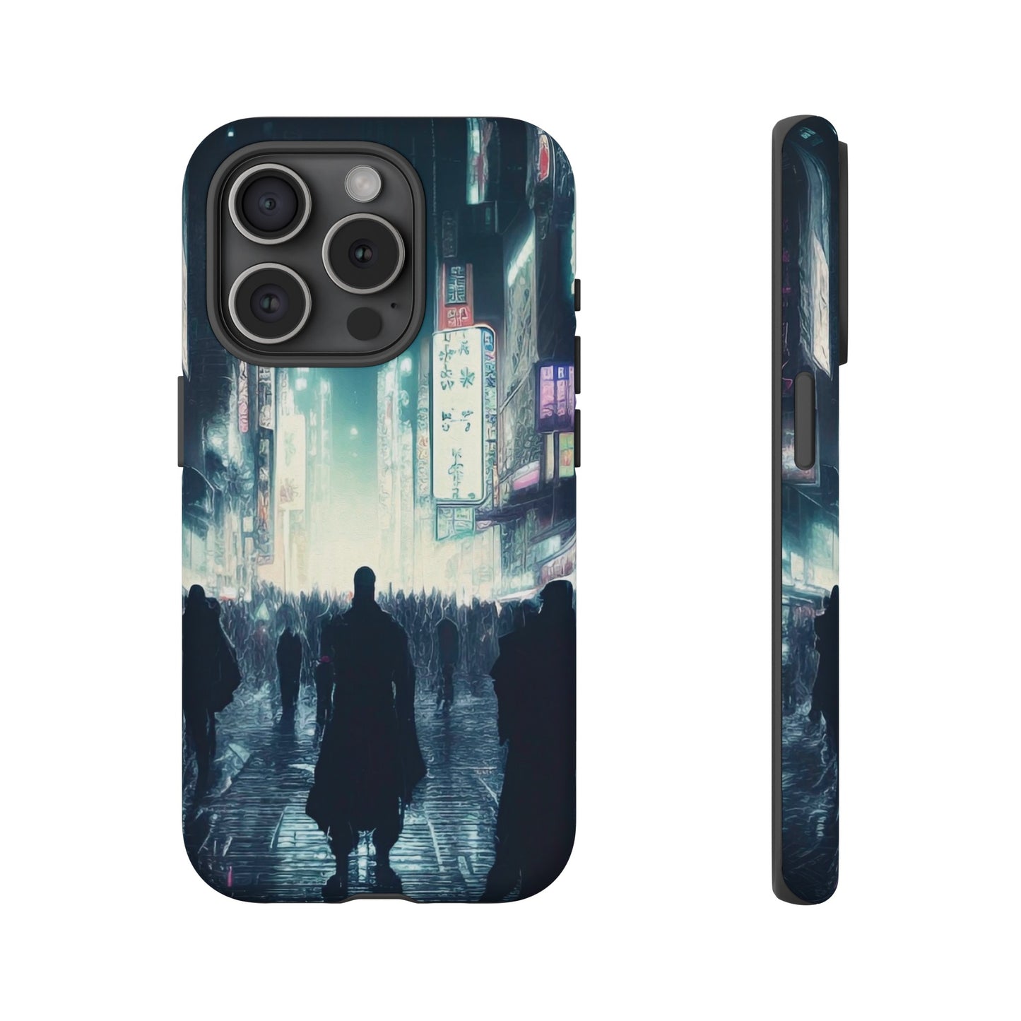 Strangers in the City Wallpaper Phone Case | iPhone 15 Plus/ Pro, 14, 13, 12| Google Pixel 7, Pro, 5| Samsung Galaxy S23 All Major Phone Models