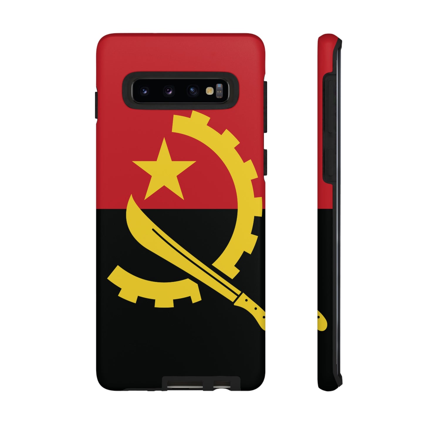 Angola Flag Phone Case | iPhone 15 Plus/ Pro, 14, 13, 12| Google Pixel 7, Pro, 5| Samsung Galaxy S23 All Major Phone Models