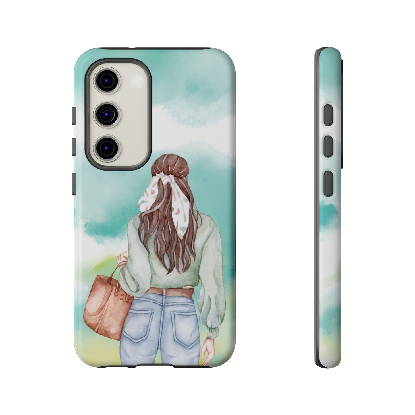 Girl Wallpaper Phone Case | iPhone 15 Plus/ Pro, 14, 13, 12| Google Pixel 7, Pro, 5| Samsung Galaxy S23 All Major Phone Models