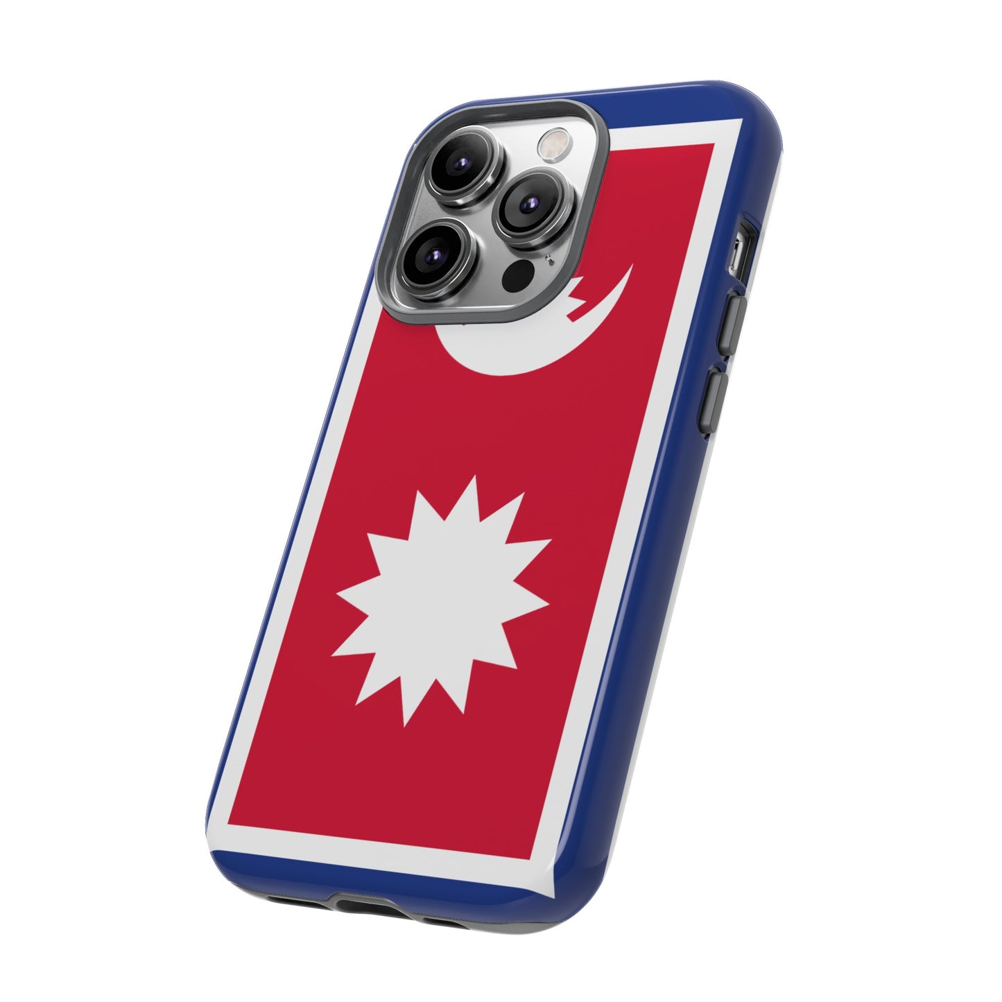 Nepal Flag Phone Case | iPhone 15 Plus/ Pro, 14, 13, 12| Google Pixel 7, Pro, 5| Samsung Galaxy S23 All Major Phone Models