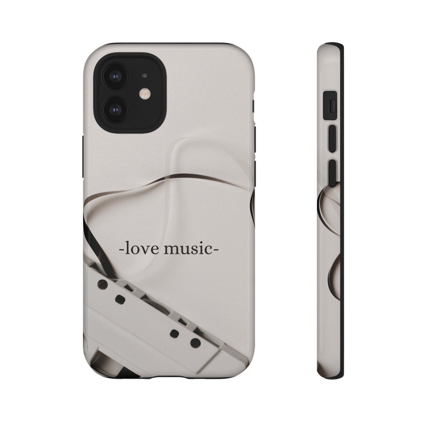 Love Music Wallpaper Phone Case | iPhone 15 Plus/ Pro, 14, 13, 12| Google Pixel 7, Pro, 5| Samsung Galaxy S23 All Major Phone Models