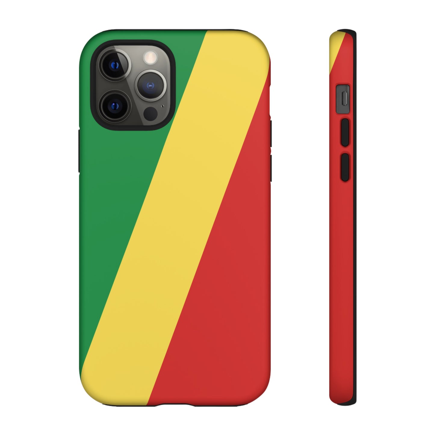 Congo-Brazzaville Flag Phone Case | iPhone 15 Plus/ Pro, 14, 13, 12| Google Pixel 7, Pro, 5| Samsung Galaxy S23 All Major Phone Models