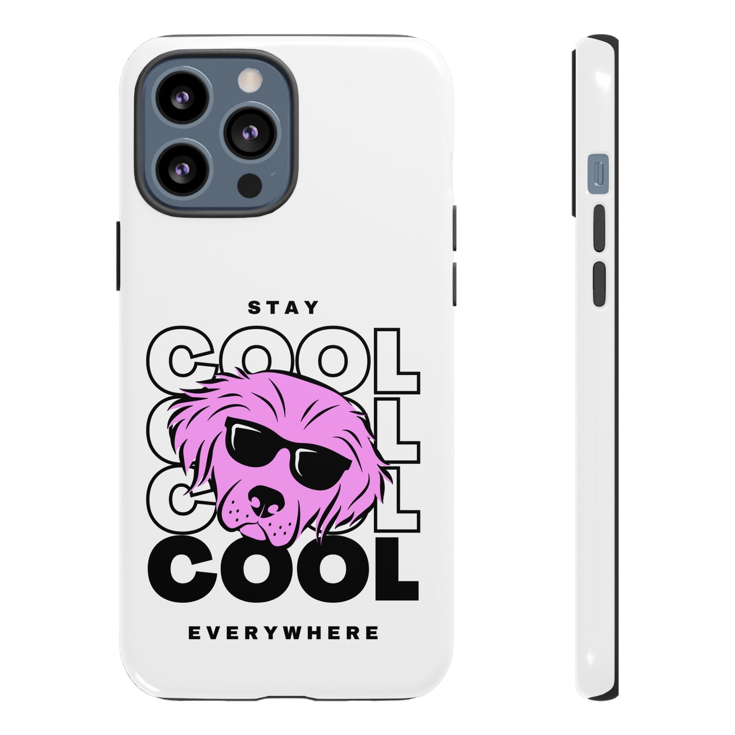 Stay Cool Phone Case | iPhone 15 Plus/ Pro, 14, 13, 12| Google Pixel 7, Pro, 5| Samsung Galaxy S23 All Major Phone Models