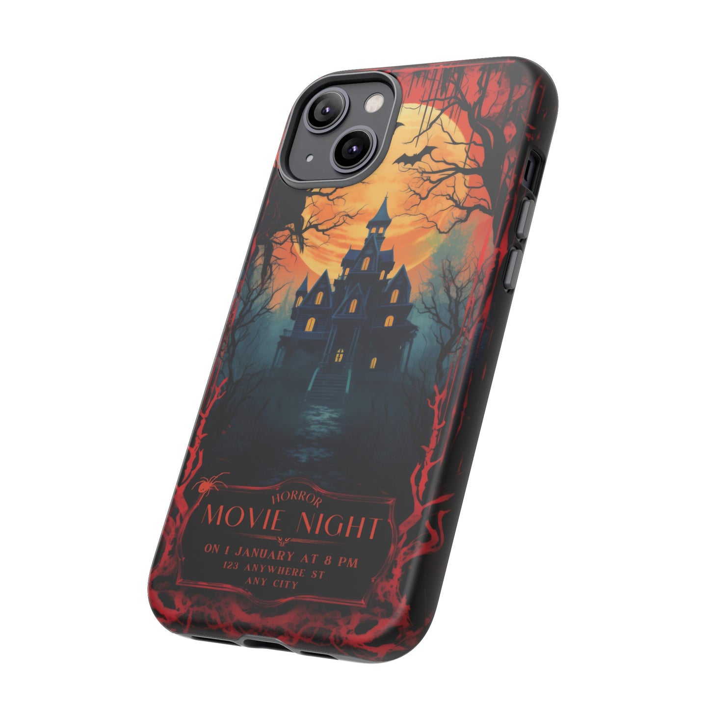 Horror Movie Night Phone Case | iPhone 15 Plus/ Pro, 14, 13, 12| Google Pixel 7, Pro, 5| Samsung Galaxy S23 All Major Phone Models