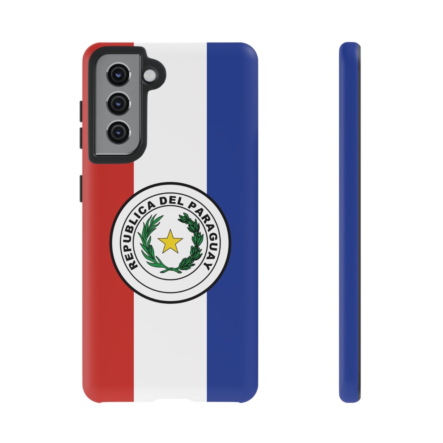 Paraguay Flag Phone Case | iPhone 15 Plus/ Pro, 14, 13, 12| Google Pixel 7, Pro, 5| Samsung Galaxy S23 All Major Phone Models