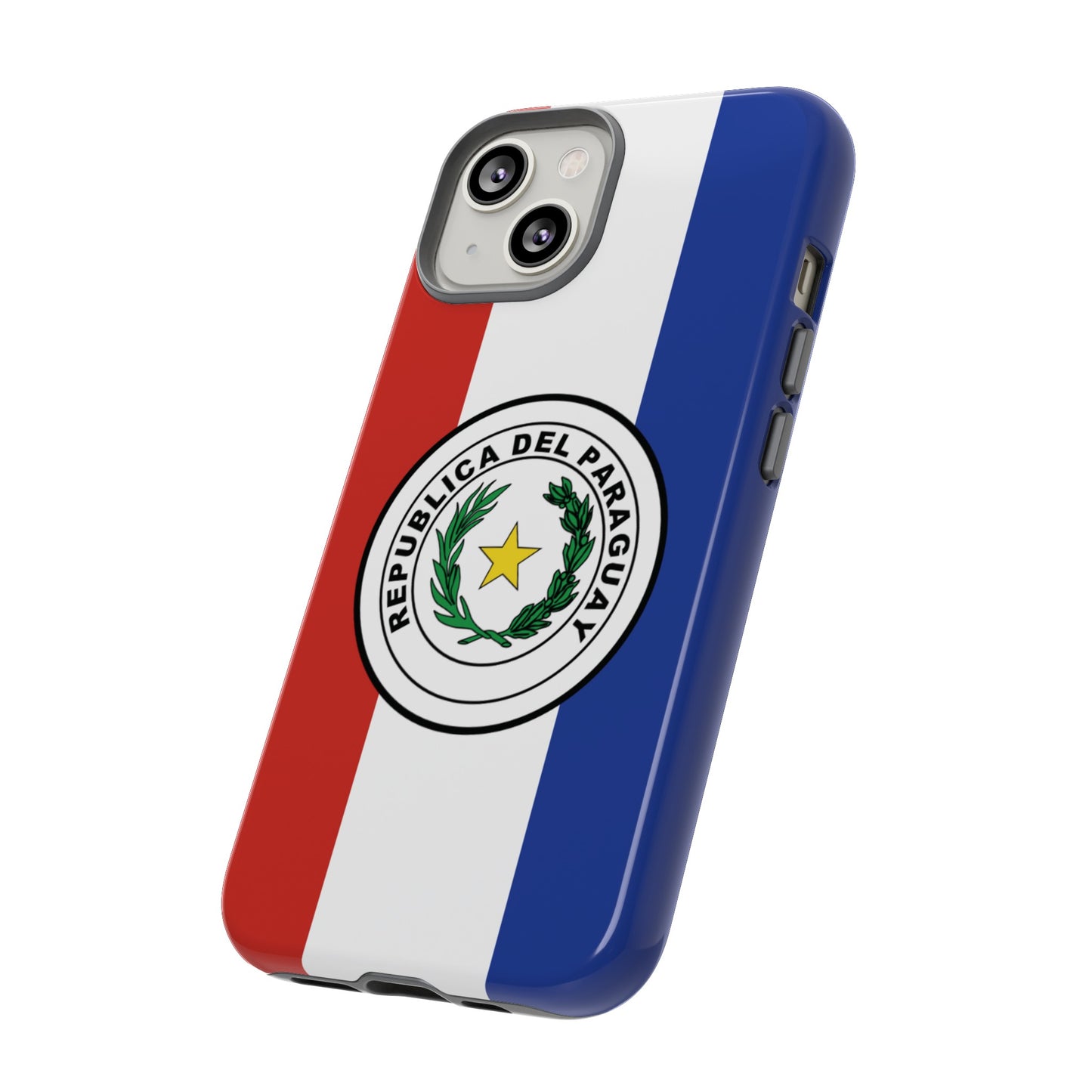 Paraguay Flag Phone Case | iPhone 15 Plus/ Pro, 14, 13, 12| Google Pixel 7, Pro, 5| Samsung Galaxy S23 All Major Phone Models