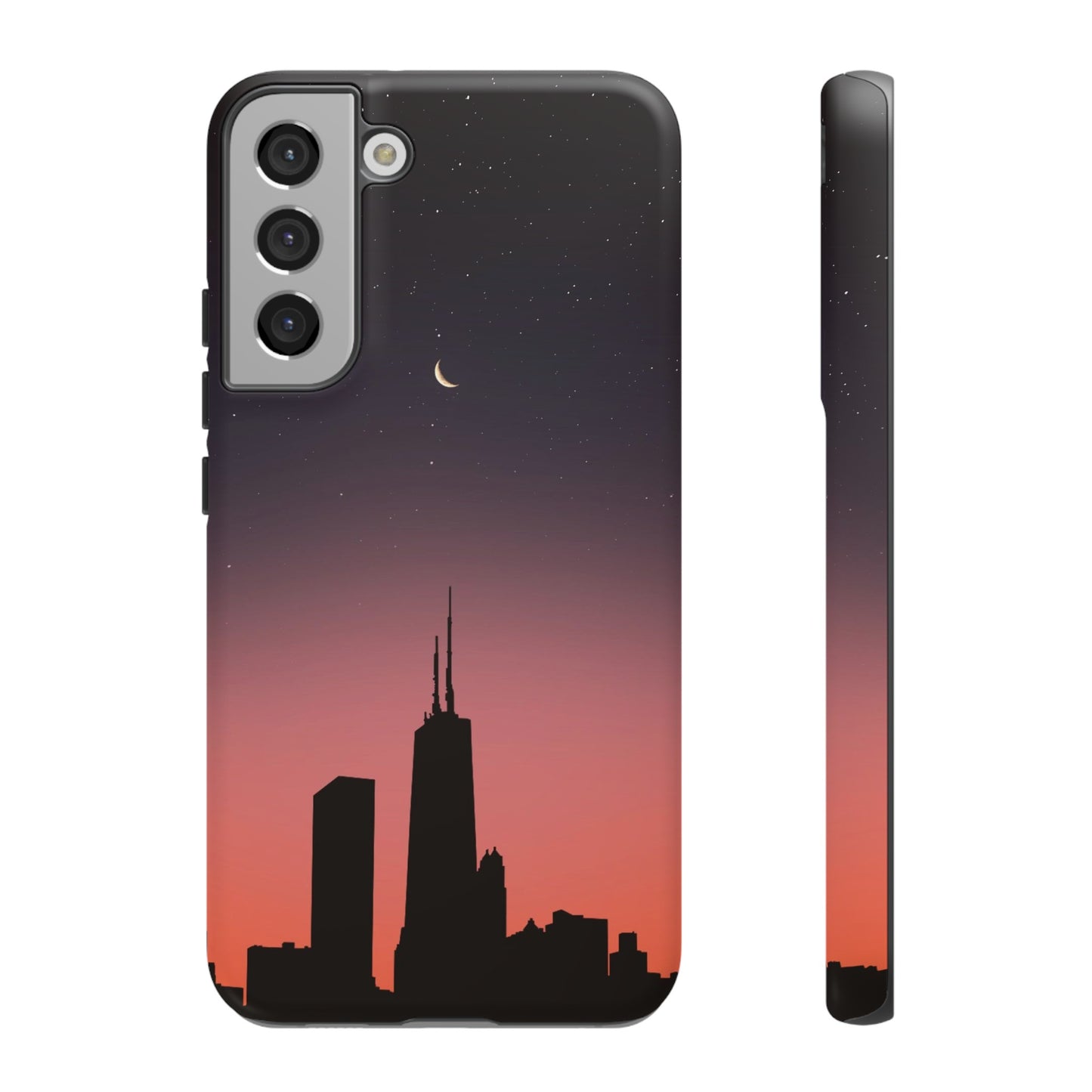 Chicago Skyline Wallpaper Phone Case | iPhone 15 Plus/ Pro, 14, 13, 12| Google Pixel 7, Pro, 5| Samsung Galaxy S23 All Major Phone Models