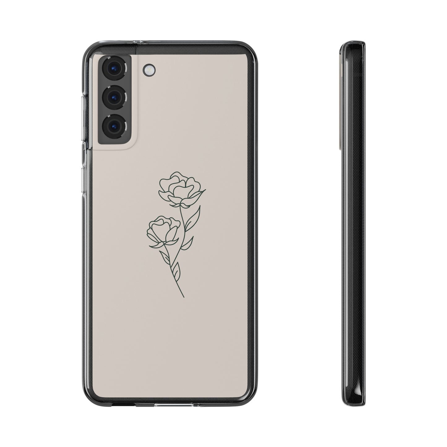 Simple Rose Phone Case | iPhone 15 Plus/ Pro, 14, 13, 12| Google Pixel 7, Pro, 5| Samsung Galaxy S23 All Major Phone Models