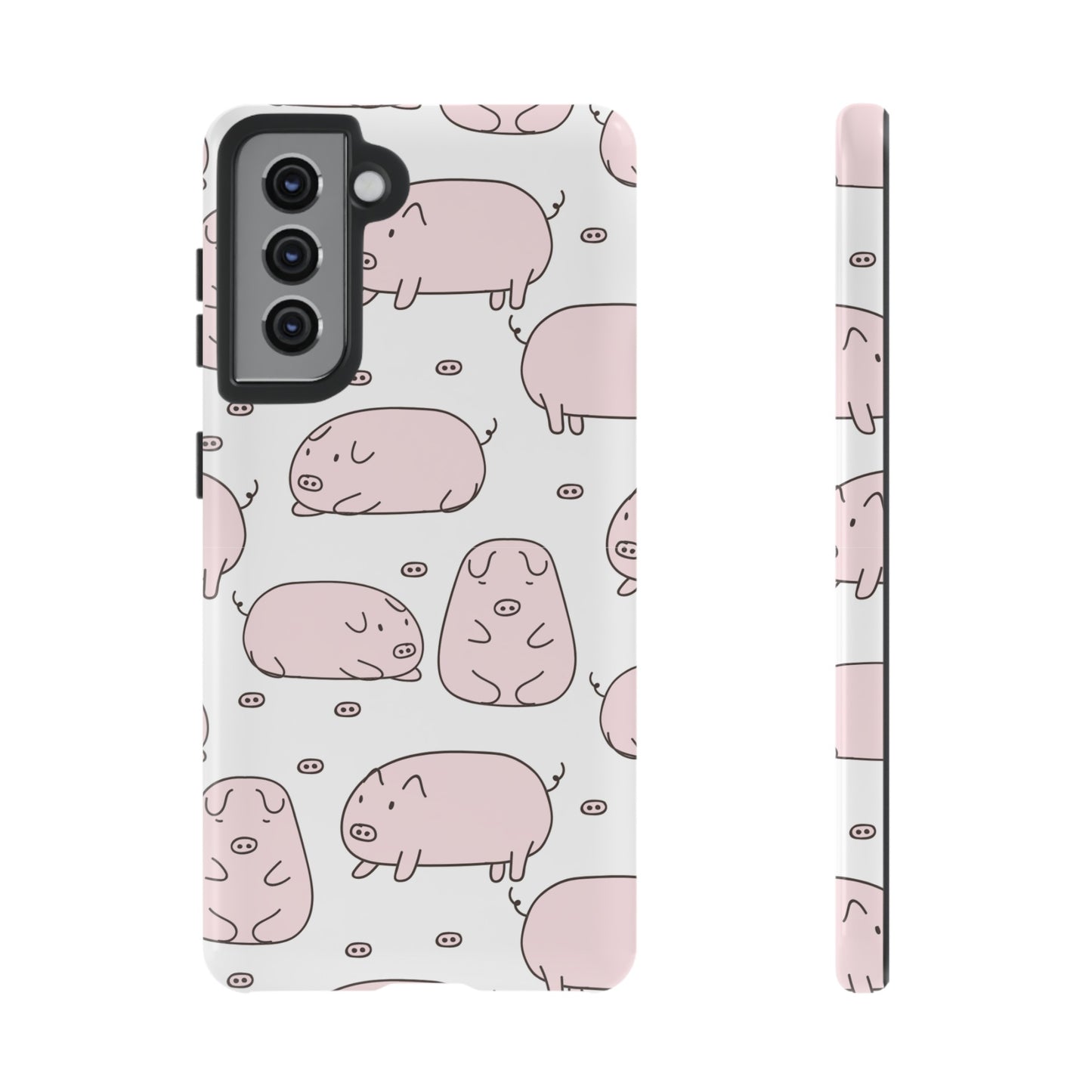 Pig Wallpaper Phone Case | iPhone 15 Plus/ Pro, 14, 13, 12| Google Pixel 7, Pro, 5| Samsung Galaxy S23 All Major Phone Models