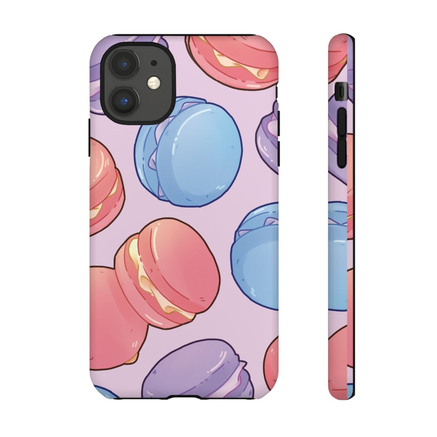 Macaron Wallpaper Phone Case | iPhone 15 Plus/ Pro, 14, 13, 12| Google Pixel 7, Pro, 5| Samsung Galaxy S23 All Major Phone Models