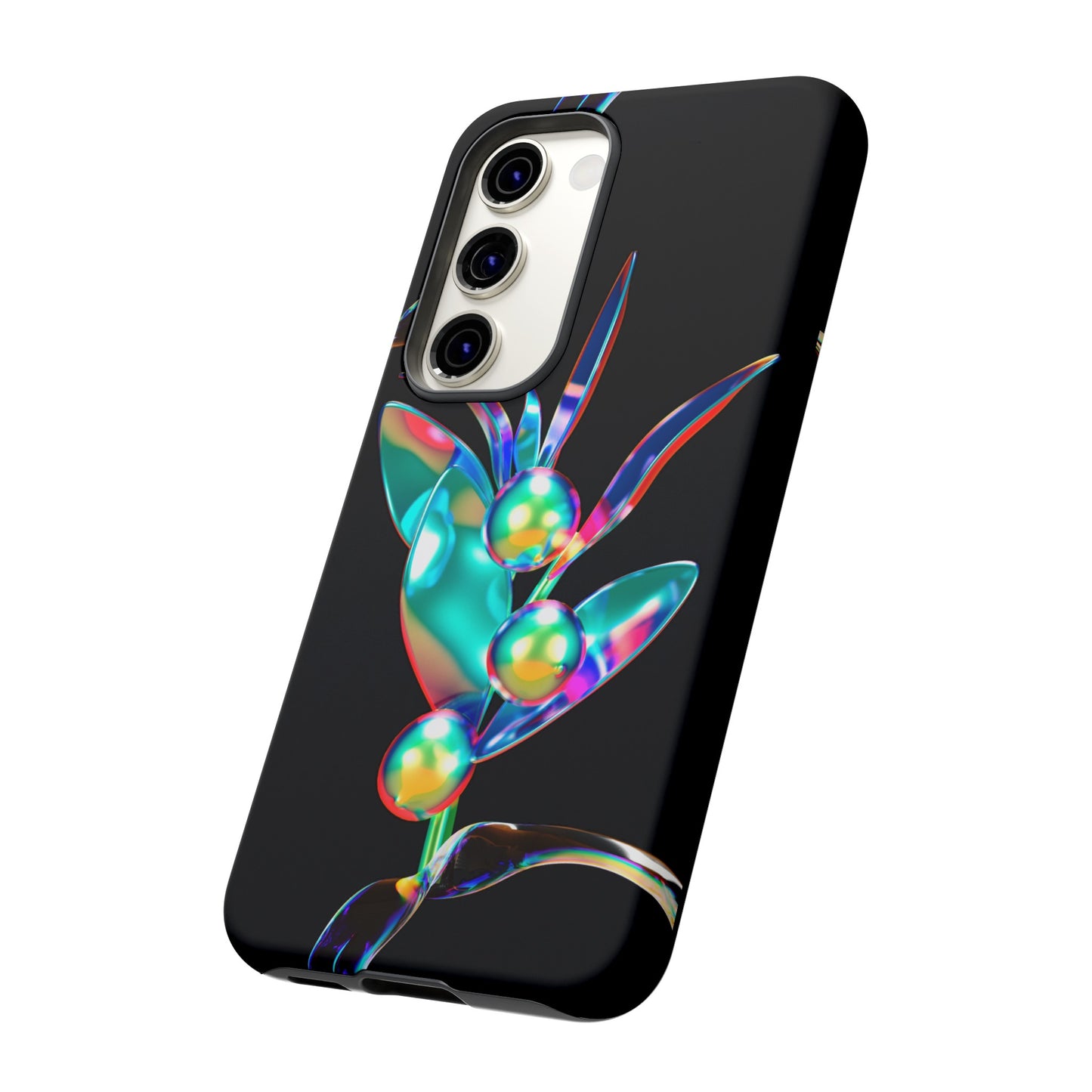 Psychedelic Flower Wallpaper Phone Case | iPhone 15 Plus/ Pro, 14, 13, 12| Google Pixel 7, Pro, 5| Samsung Galaxy S23 All Major Phone Models