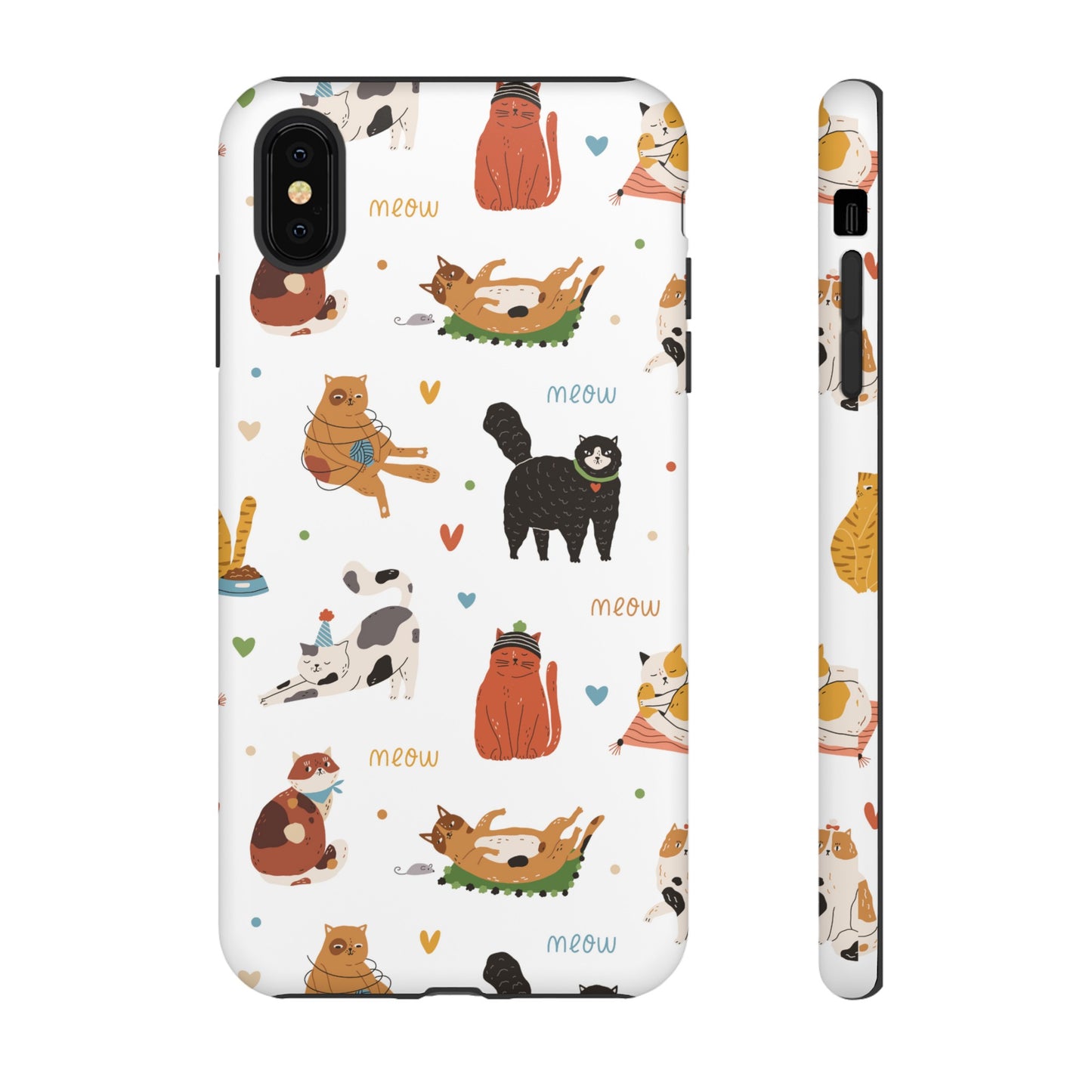 Collage of Cats Wallpaper Phone Case | iPhone 15 Plus/ Pro, 14, 13, 12| Google Pixel 7, Pro, 5| Samsung Galaxy S23 All Major Phone Models