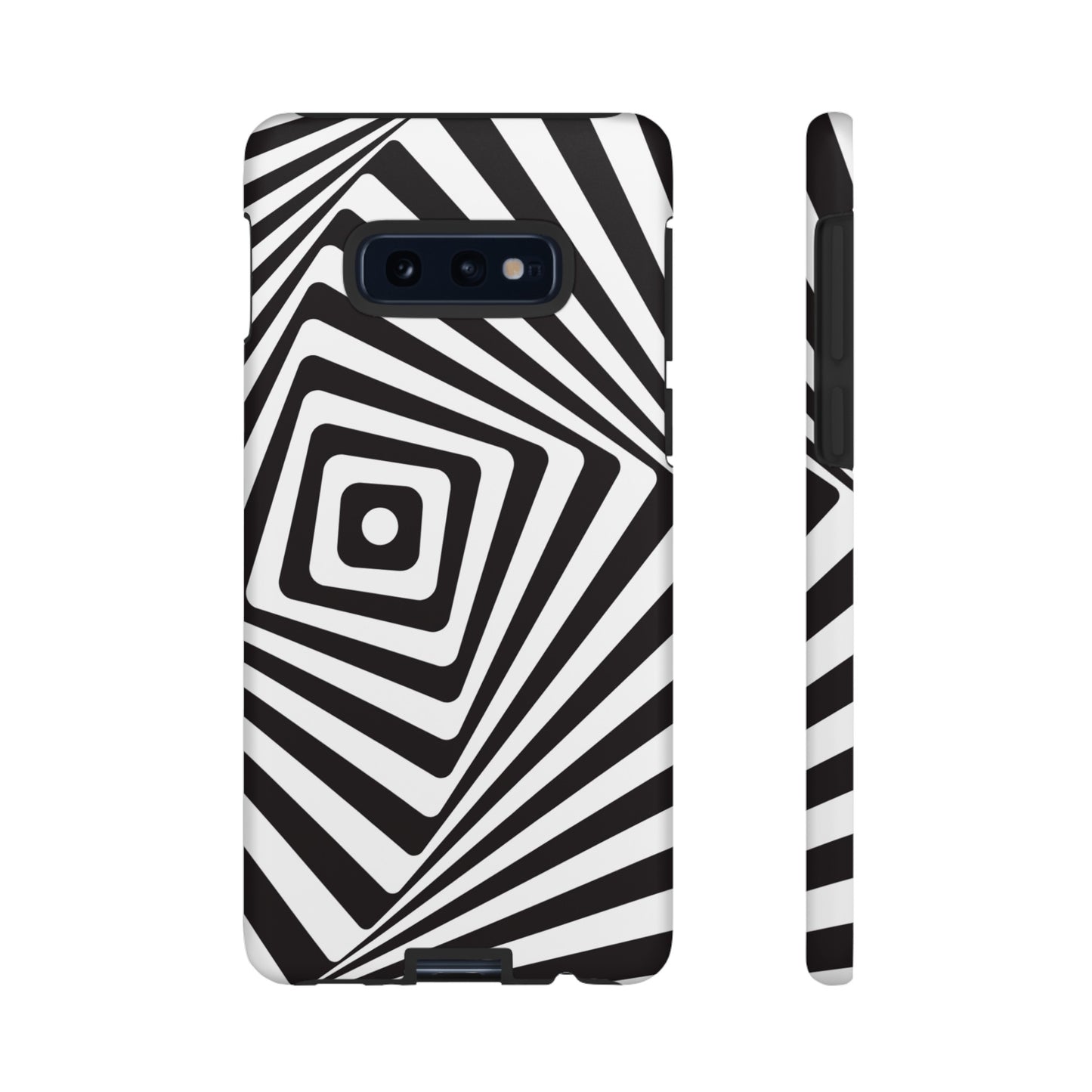 Black & White Spiral Wallpaper Phone Case | iPhone 15 Plus/ Pro, 14, 13, 12| Google Pixel 7, Pro, 5| Samsung Galaxy S23 All Major Phone Models