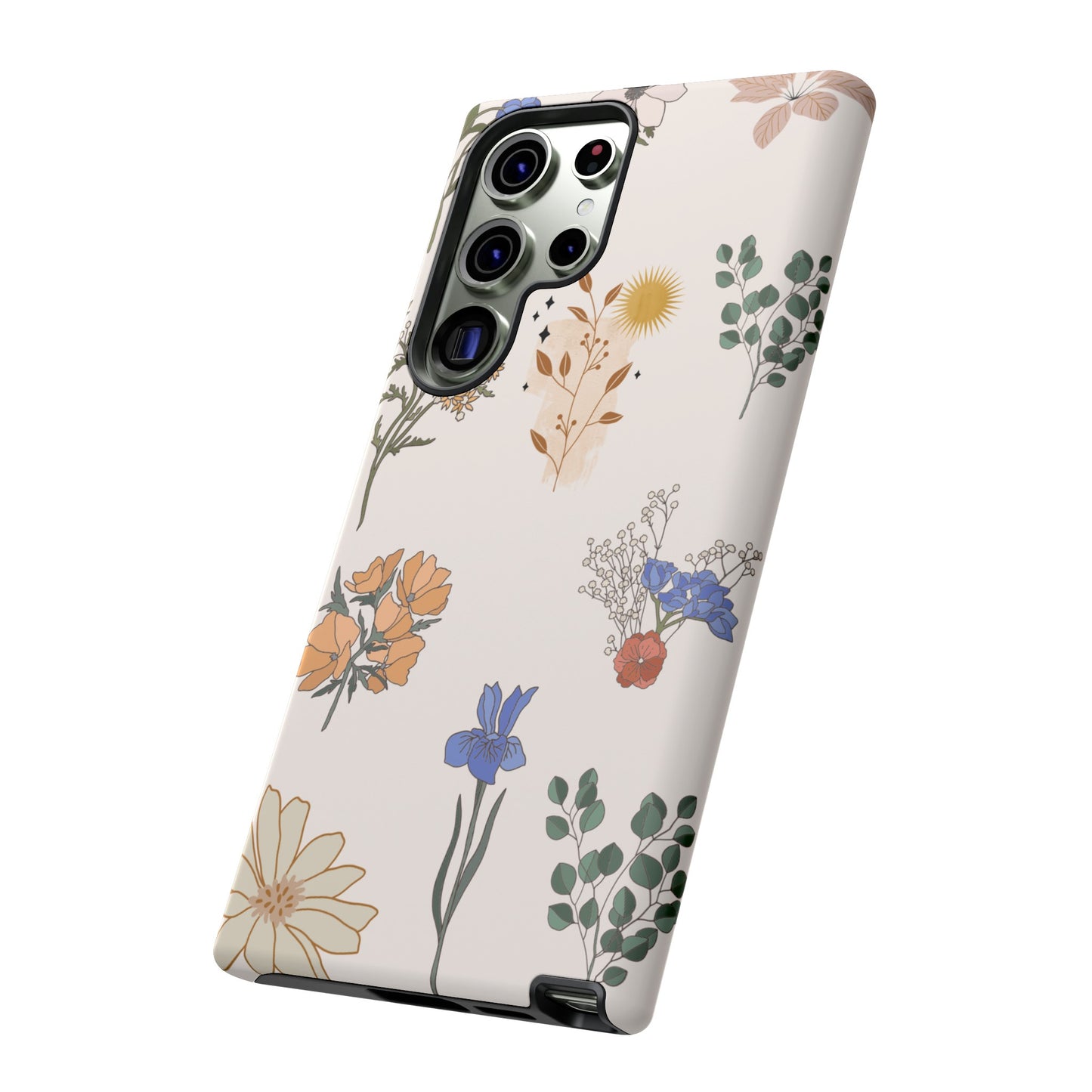 Floral Collage Phone Case | iPhone 15 Plus/ Pro, 14, 13, 12| Google Pixel 7, Pro, 5| Samsung Galaxy S23 All Major Phone Models