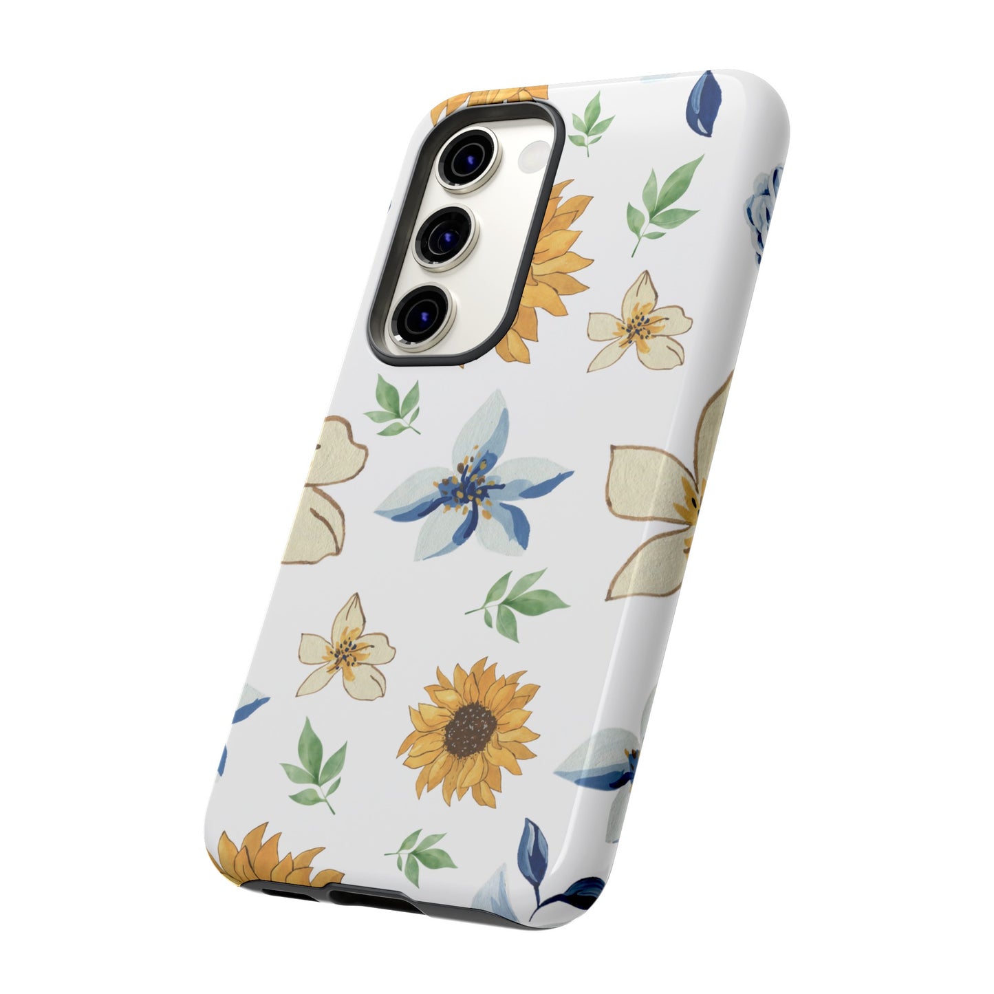 Beautiful Watercolour Flower Wallpaper Phone Case | iPhone 15 Plus/ Pro, 14, 13, 12| Google Pixel 7, Pro, 5| Samsung Galaxy S23 All Major Phone Models