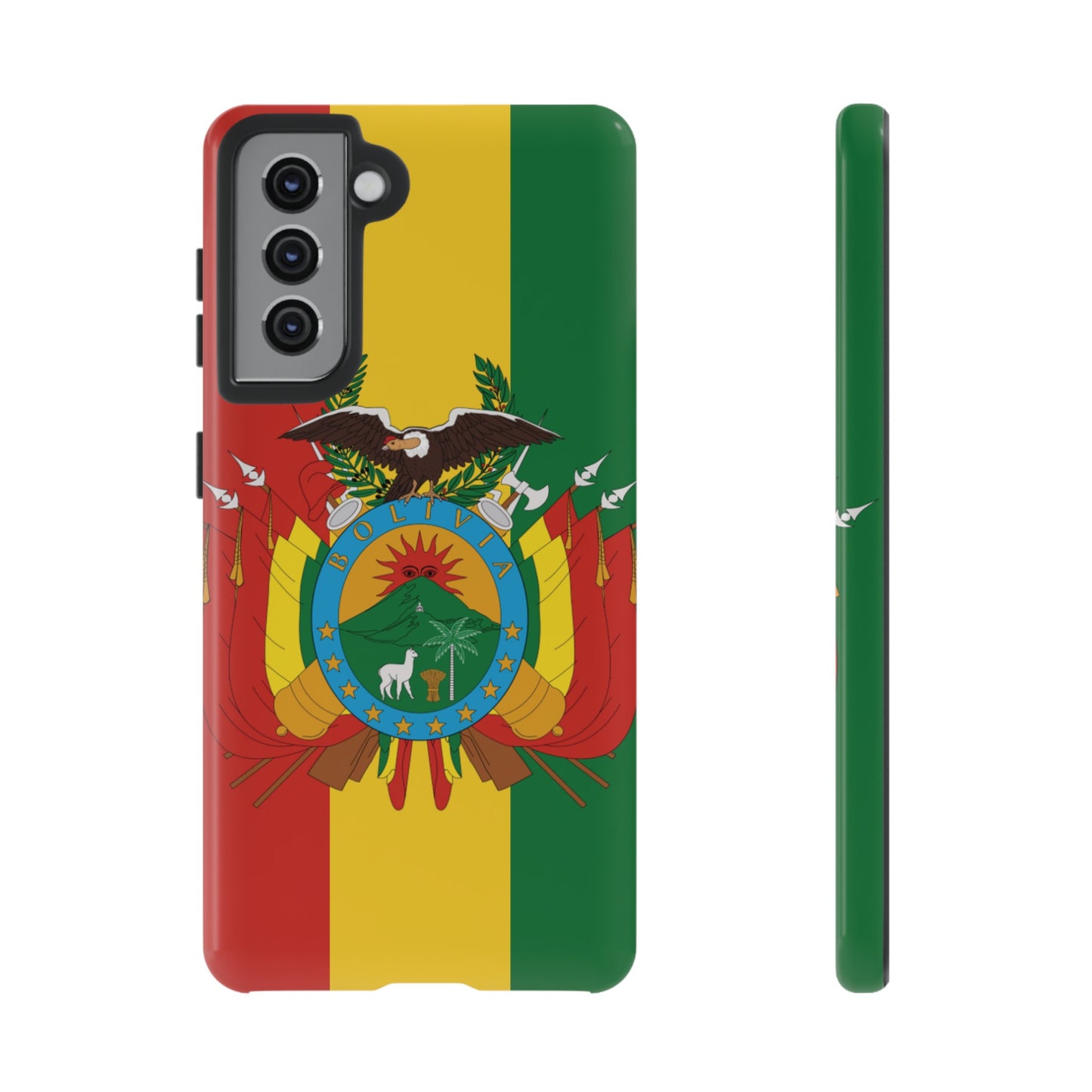 Bolivia Flag Phone Case | iPhone 15 Plus/ Pro, 14, 13, 12| Google Pixel 7, Pro, 5| Samsung Galaxy S23 All Major Phone Models