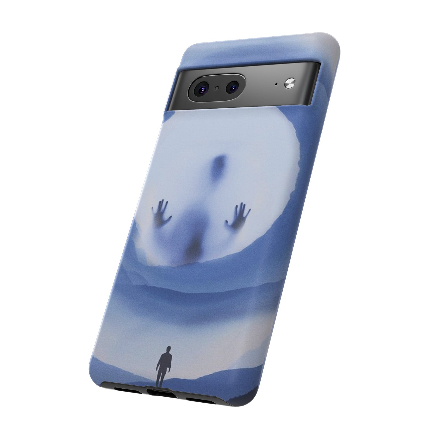 Alien Encounter Wallpaper Phone Case | iPhone 15 Plus/ Pro, 14, 13, 12| Google Pixel 7, Pro, 5| Samsung Galaxy S23 All Major Phone Models