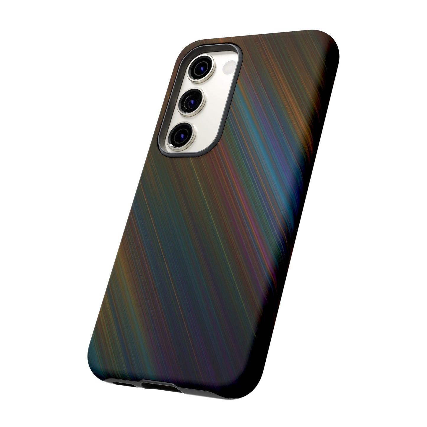 Slanted Rainbow Wallpaper Phone Case | iPhone 15 Plus/ Pro, 14, 13, 12| Google Pixel 7, Pro, 5| Samsung Galaxy S23 All Major Phone Models