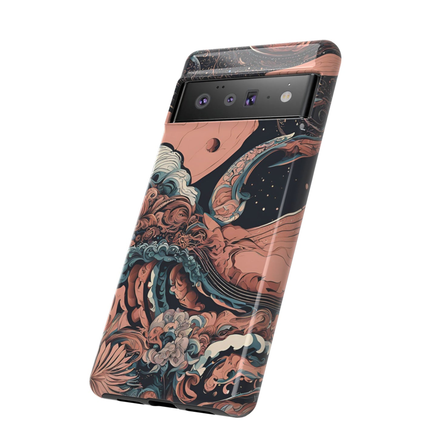 Abstract Landscape Phone Case| iPhone 15 Plus/ Pro, 14, 13, 12| Google Pixel 7, Pro, 5| Samsung Galaxy S23 All Major Phone Models