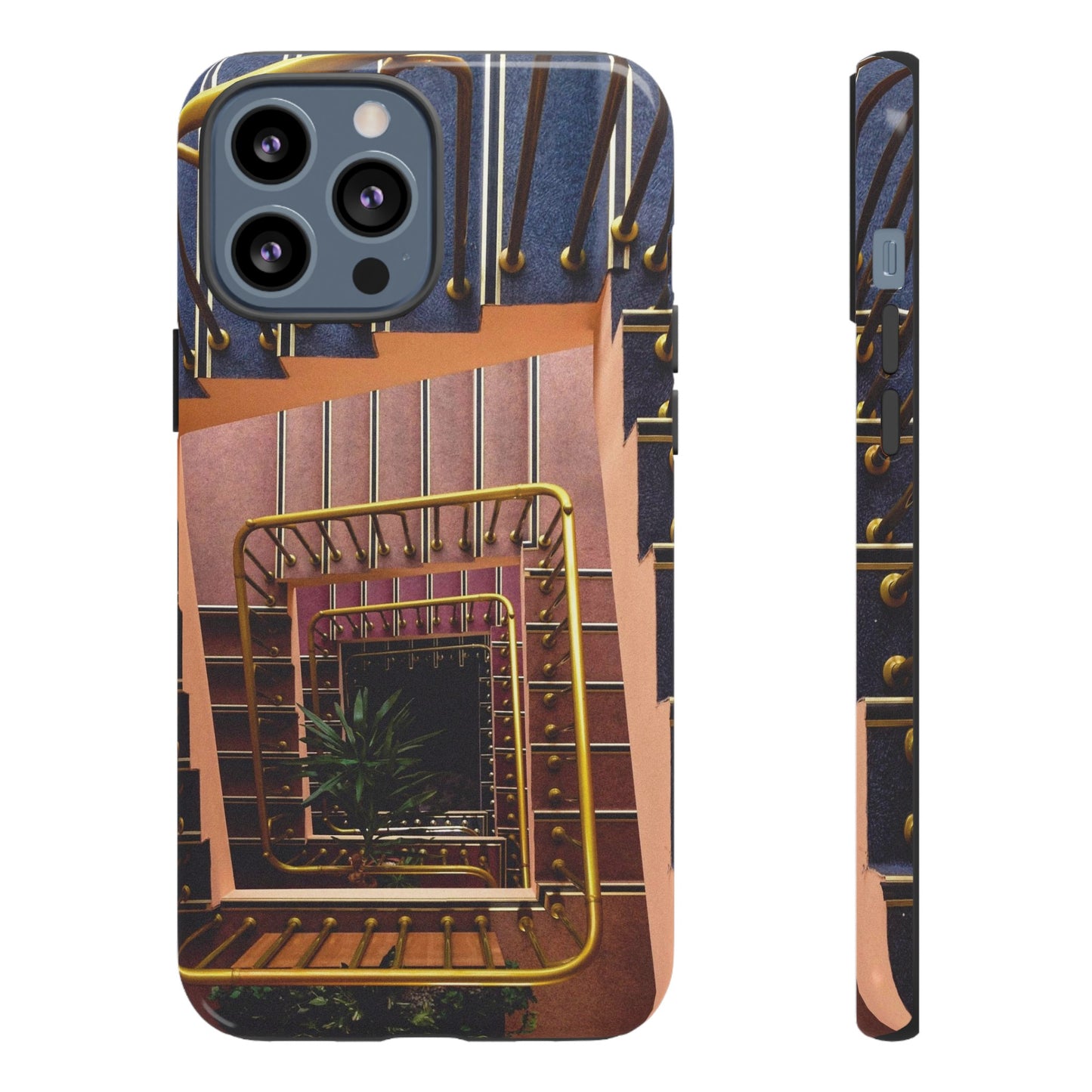 Spiral Staircase Wallpaper Phone Case | iPhone 15 Plus/ Pro, 14, 13, 12| Google Pixel 7, Pro, 5| Samsung Galaxy S23 All Major Phone Models