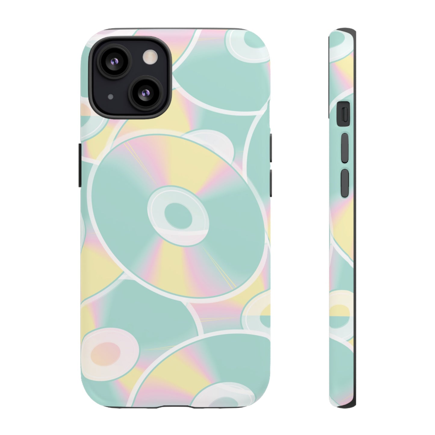 90's CD Wallpaper Phone Case | iPhone 15 Plus/ Pro, 14, 13, 12| Google Pixel 7, Pro, 5| Samsung Galaxy S23 All Major Phone Models