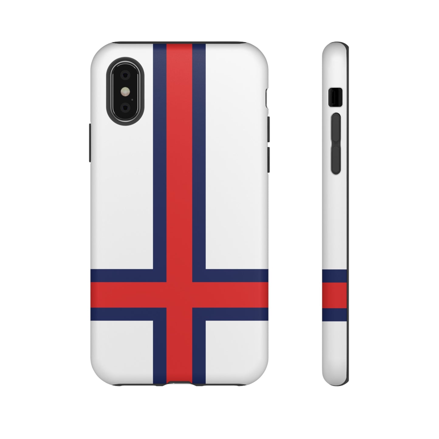 Faroe Island Denmark Flag Phone Case | iPhone 15 Plus/ Pro, 14, 13, 12| Google Pixel 7, Pro, 5| Samsung Galaxy S23 All Major Phone Models