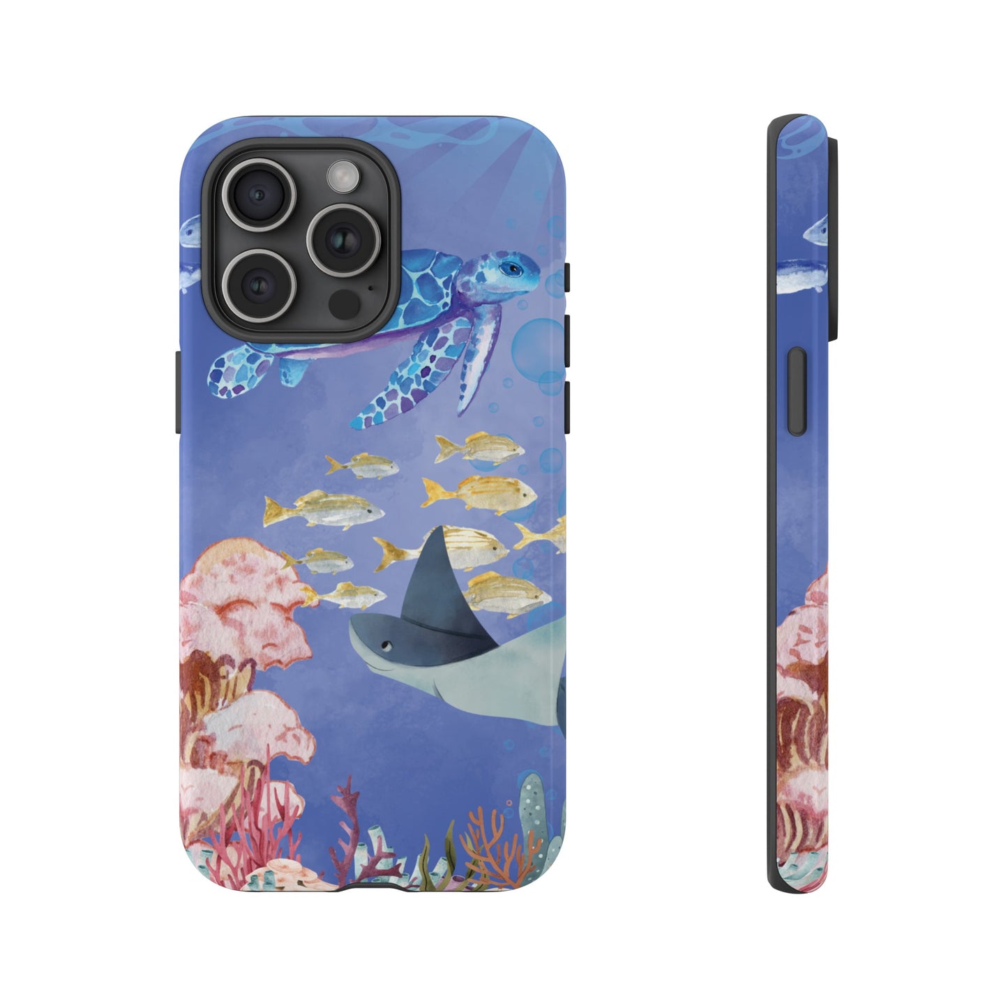 Underwater Scene Wallpaper Phone Case | iPhone 15 Plus/ Pro, 14, 13, 12| Google Pixel 7, Pro, 5| Samsung Galaxy S23 All Major Phone Models