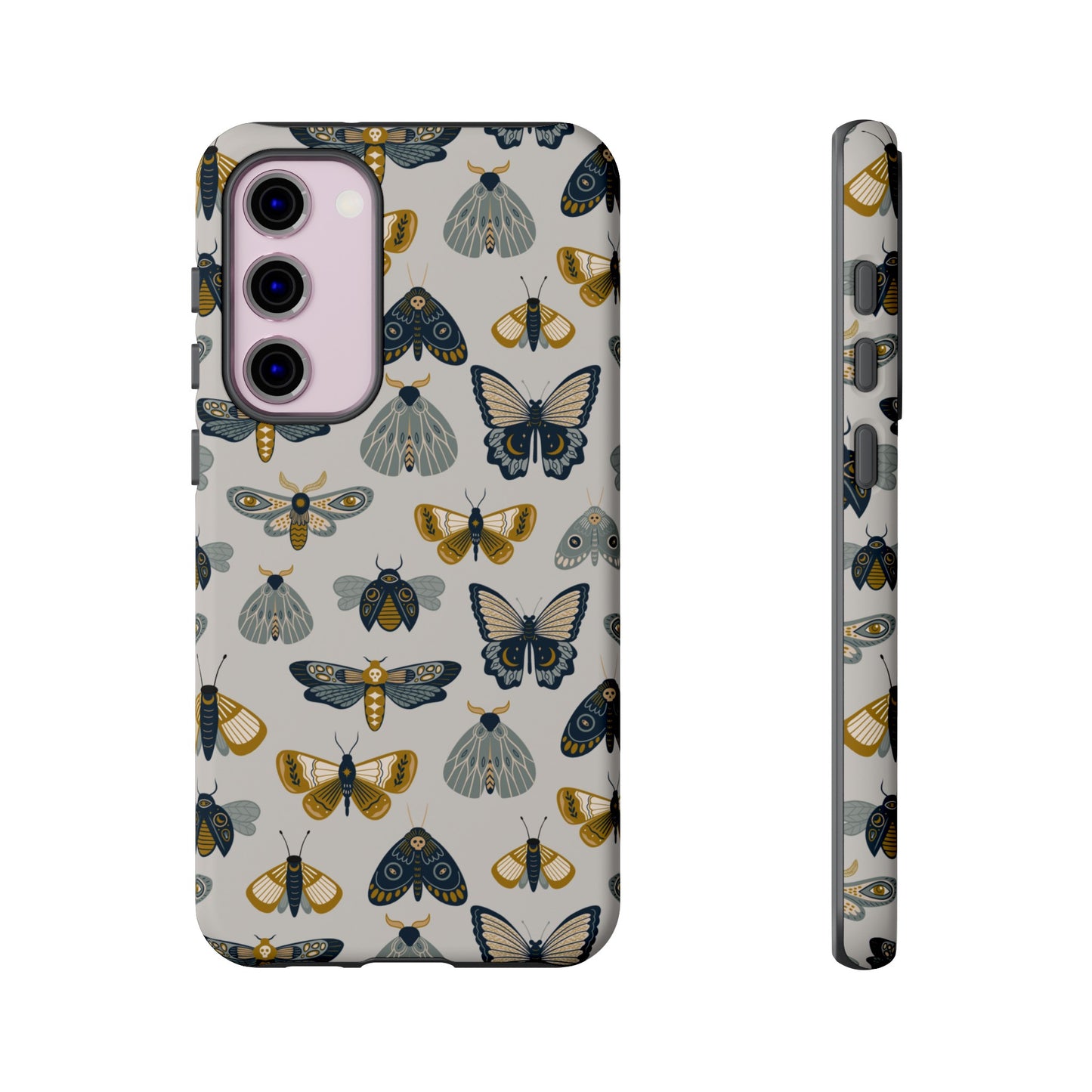 Butterfly and Moth Wallpaper Phone Case | iPhone 15 Plus/ Pro, 14, 13, 12| Google Pixel 7, Pro, 5| Samsung Galaxy S23 All Major Phone Models