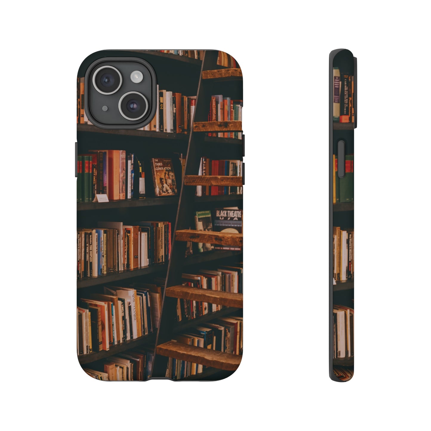 Bookcase Wallpaper Phone Case | iPhone 15 Plus/ Pro, 14, 13, 12| Google Pixel 7, Pro, 5| Samsung Galaxy S23 All Major Phone Models