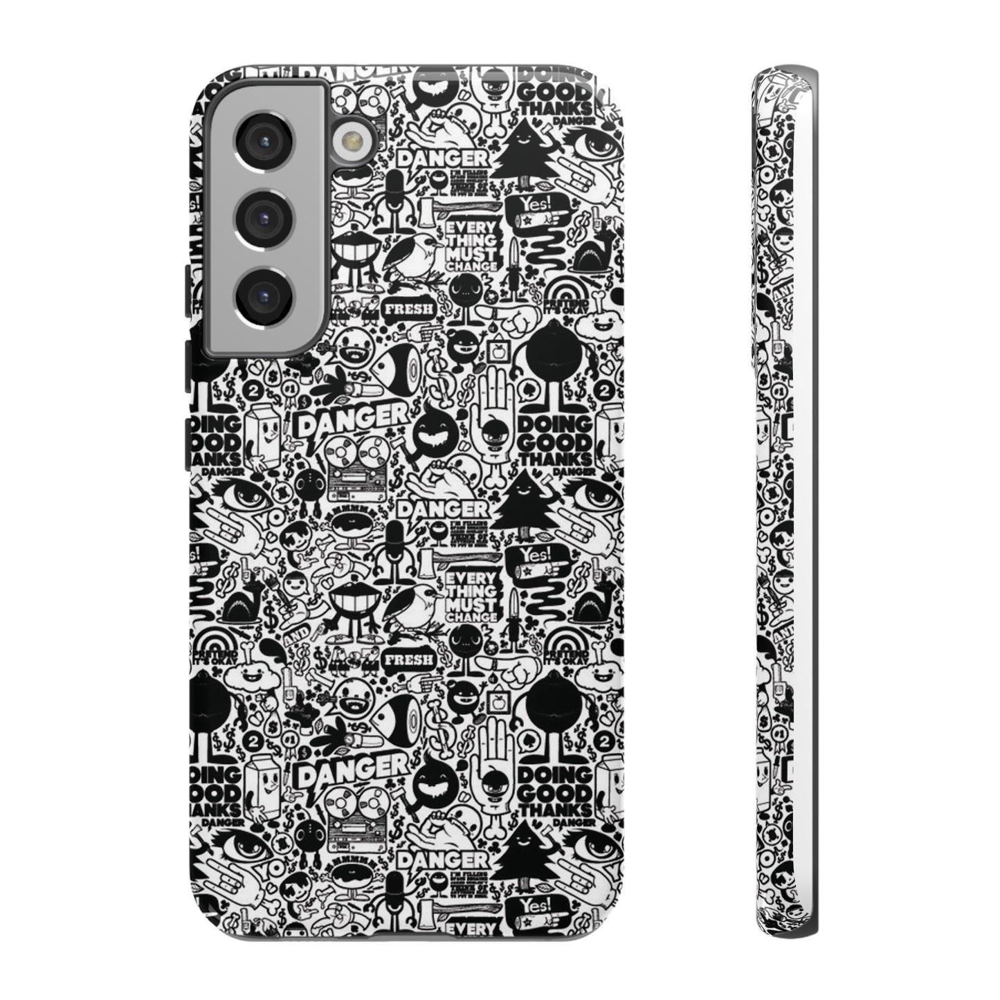 Sticker Wallpaper Phone Case | iPhone 15 Plus/ Pro, 14, 13, 12| Google Pixel 7, Pro, 5| Samsung Galaxy S23 All Major Phone Models