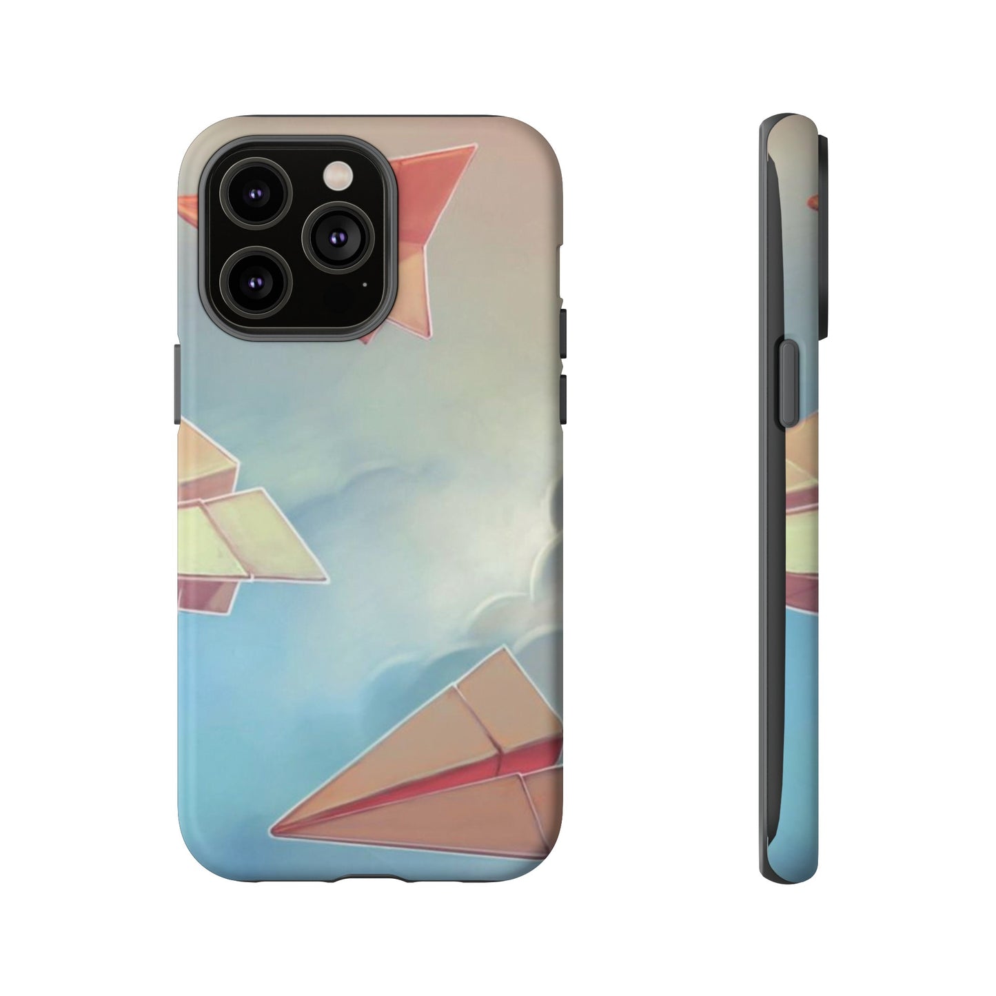 Paper Plane Wallpaper Phone Case | iPhone 15 Plus/ Pro, 14, 13, 12| Google Pixel 7, Pro, 5| Samsung Galaxy S23 All Major Phone Models