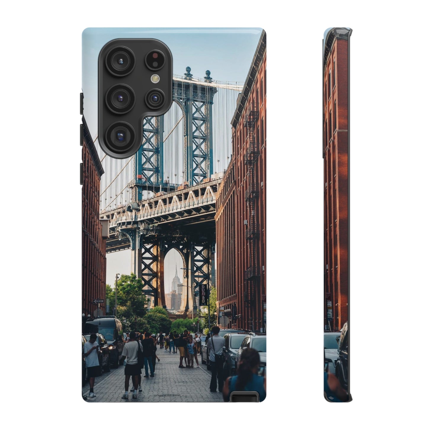 Stunning Brooklyn Bridge Wallpaper Phone Case | iPhone 15 Plus/ Pro, 14, 13, 12| Google Pixel 7, Pro, 5| Samsung Galaxy S23 All Major Phone Models