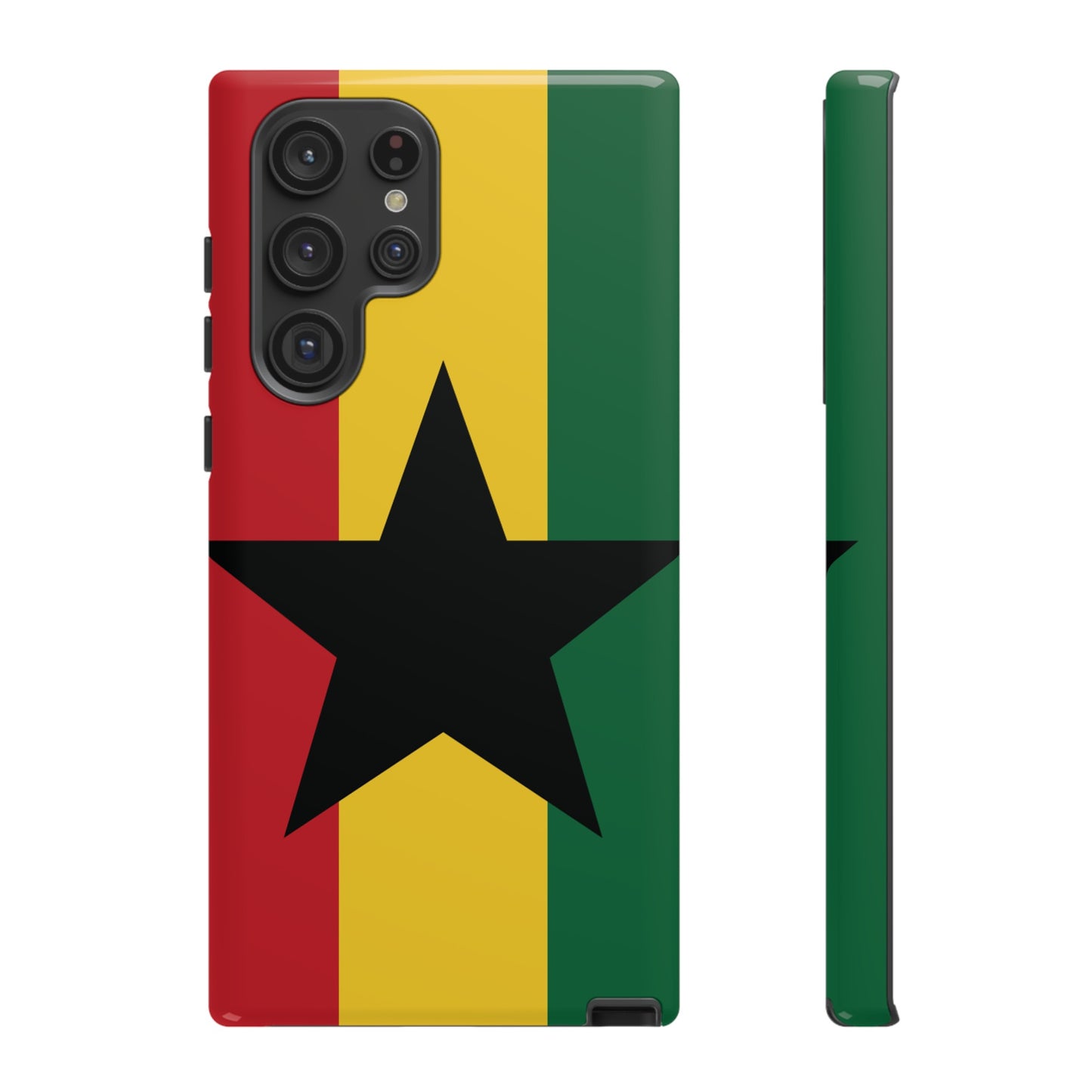 Ghana Flag Phone Case | iPhone 15 Plus/ Pro, 14, 13, 12| Google Pixel 7, Pro, 5| Samsung Galaxy S23 All Major Phone Models