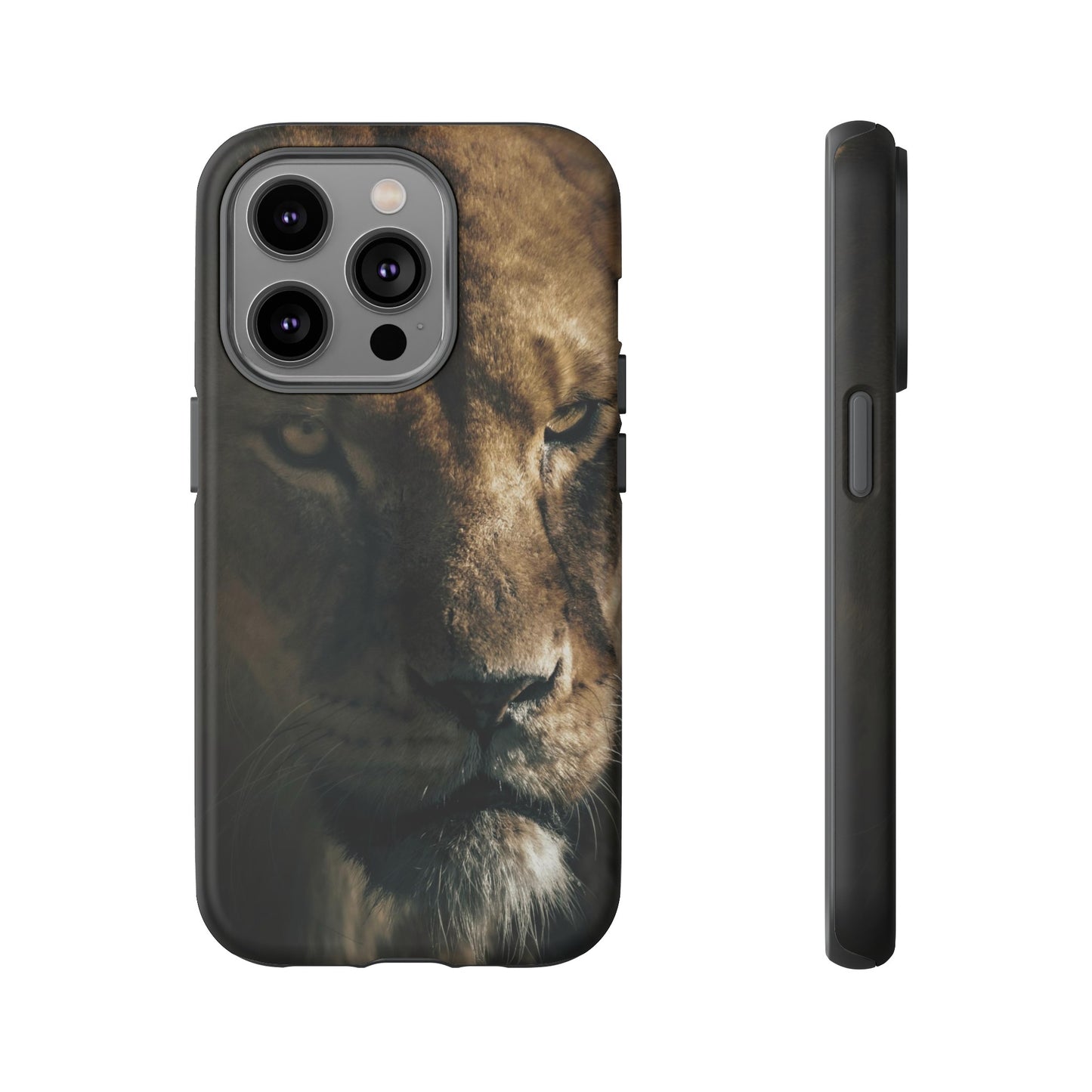 Lion Wallpaper Phone Case | iPhone 15 Plus/ Pro, 14, 13, 12| Google Pixel 7, Pro, 5| Samsung Galaxy S23 All Major Phone Models