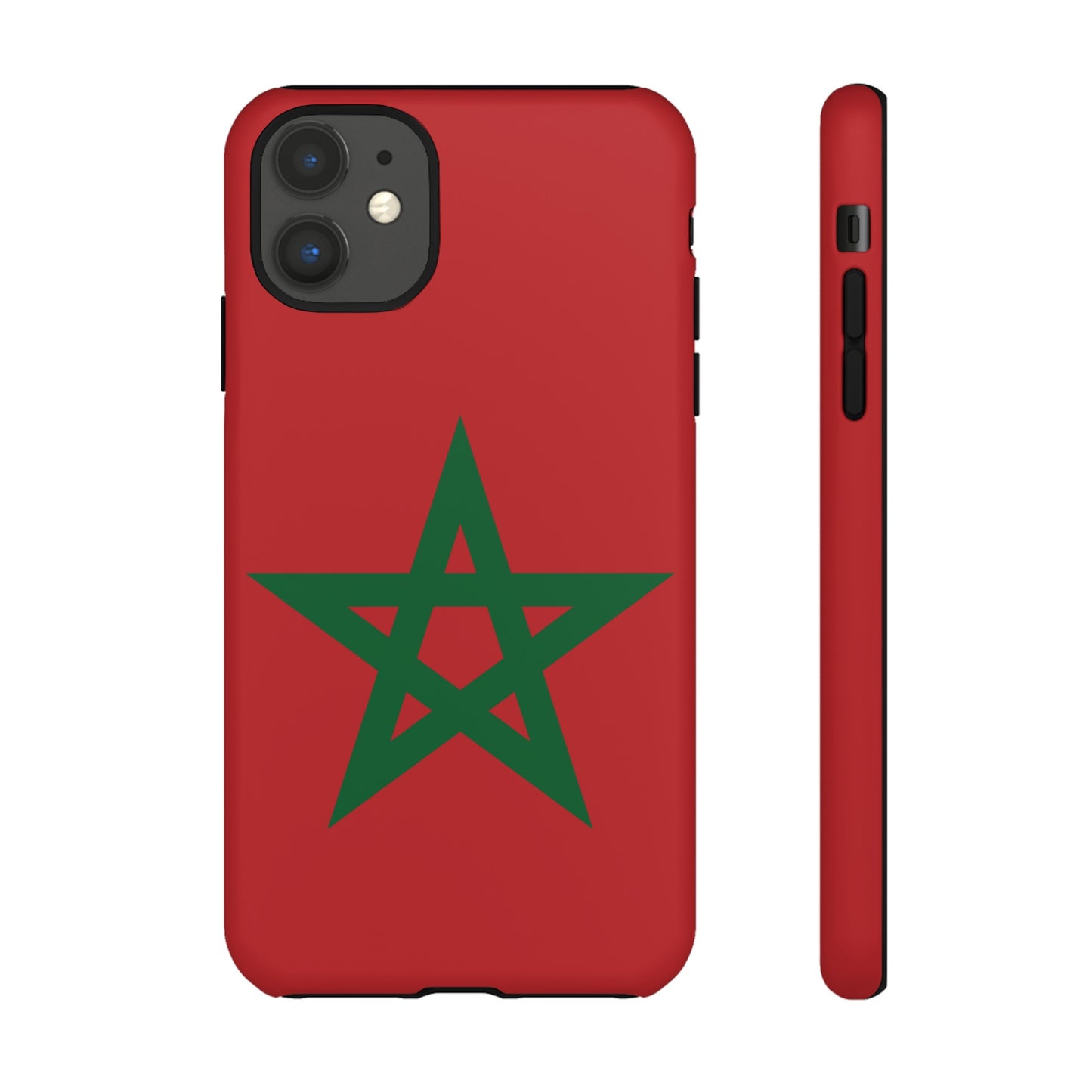 Morocco Flag Phone Case | iPhone 15 Plus/ Pro, 14, 13, 12| Google Pixel 7, Pro, 5| Samsung Galaxy S23 All Major Phone Models