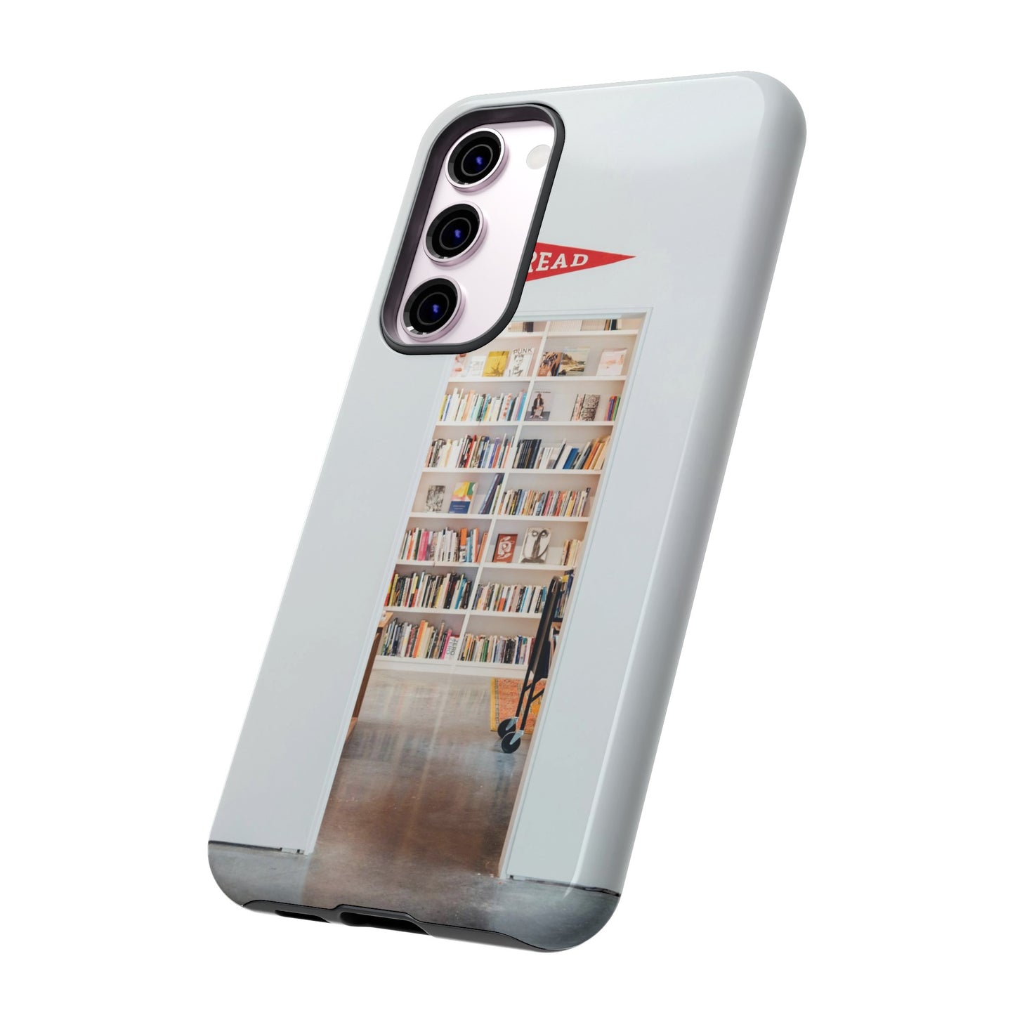 Peaceful Library Wallpaper Phone Case | iPhone 15 Plus/ Pro, 14, 13, 12| Google Pixel 7, Pro, 5| Samsung Galaxy S23 All Major Phone Models