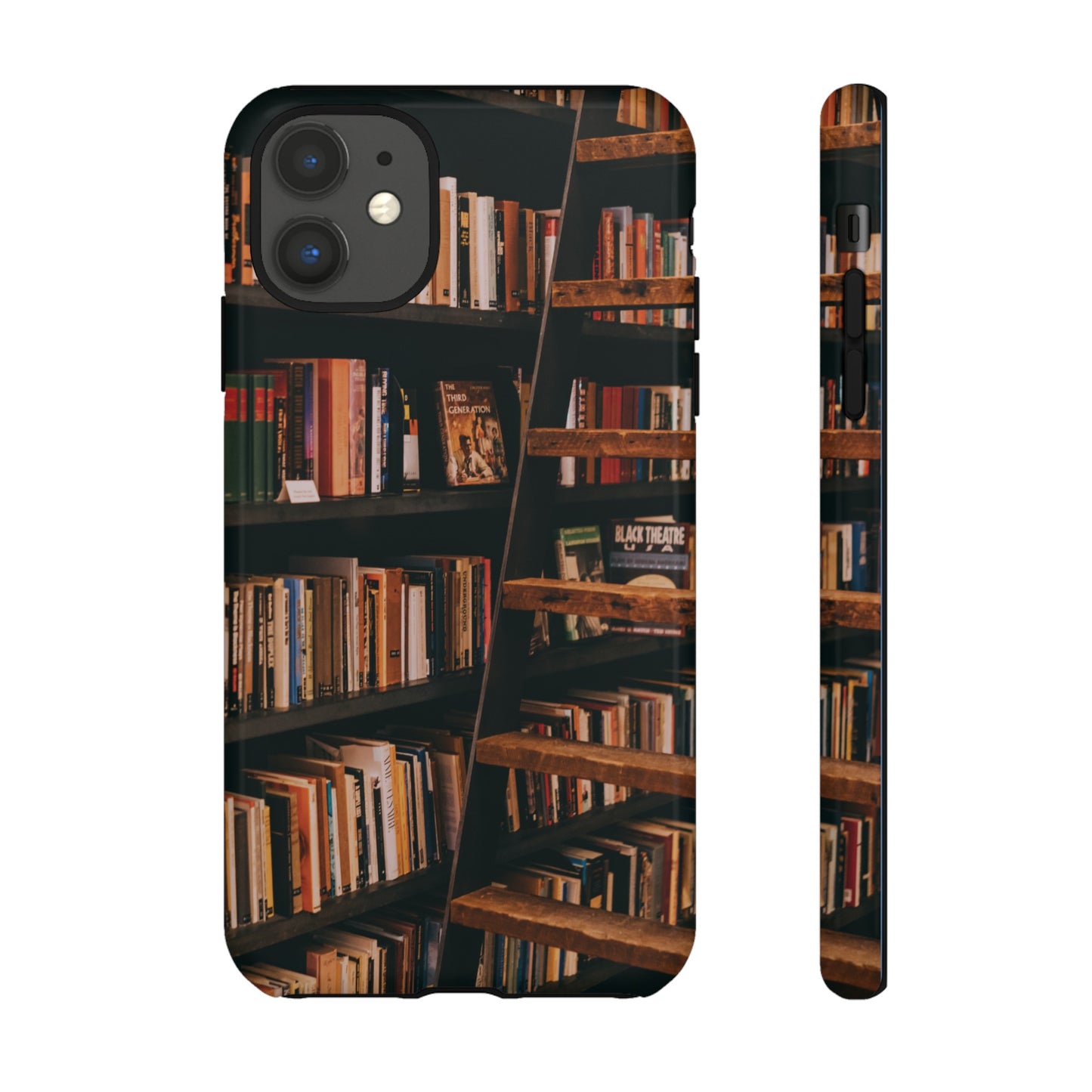 Bookcase Wallpaper Phone Case | iPhone 15 Plus/ Pro, 14, 13, 12| Google Pixel 7, Pro, 5| Samsung Galaxy S23 All Major Phone Models