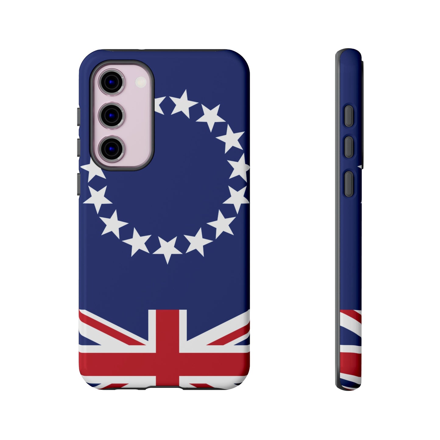 Cook Islands Flag Phone Case | iPhone 15 Plus/ Pro, 14, 13, 12| Google Pixel 7, Pro, 5| Samsung Galaxy S23 All Major Phone Models