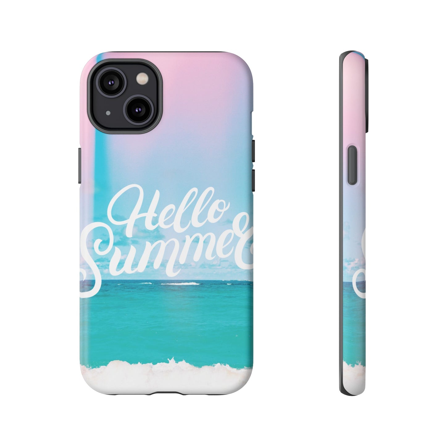 Hello Summer Wallpaper Phone Case | iPhone 15 Plus/ Pro, 14, 13, 12| Google Pixel 7, Pro, 5| Samsung Galaxy S23 All Major Phone Models