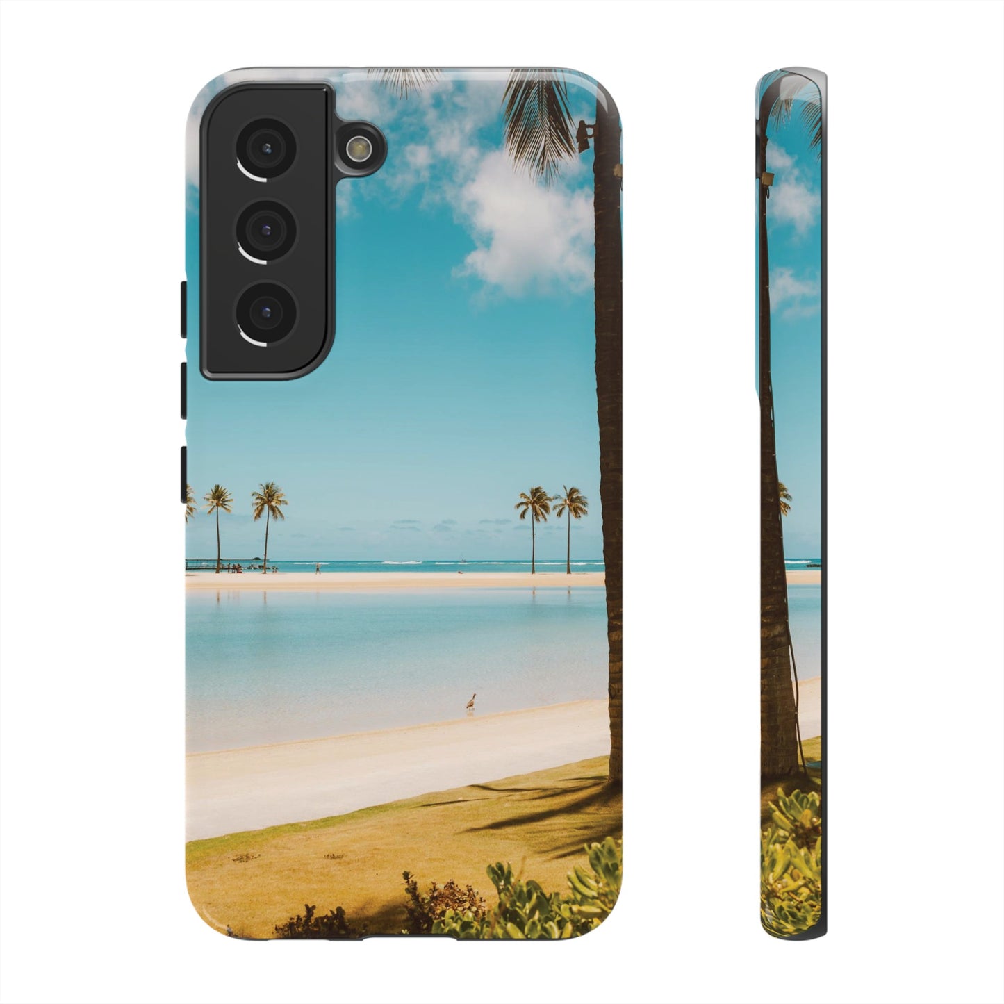 Beach Getaway Wallpaper Phone Case | iPhone 15 Plus/ Pro, 14, 13, 12| Google Pixel 7, Pro, 5| Samsung Galaxy S23 All Major Phone Models