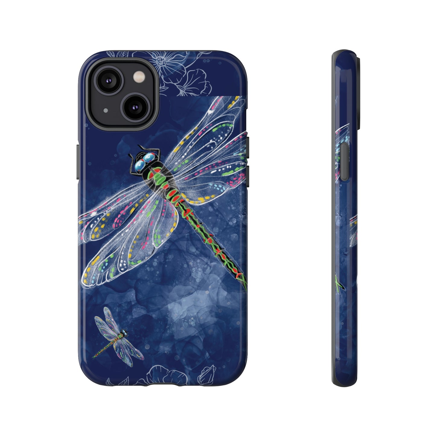 Dragonfly Wallpaper Phone Case | iPhone 15 Plus/ Pro, 14, 13, 12| Google Pixel 7, Pro, 5| Samsung Galaxy S23 All Major Phone Models