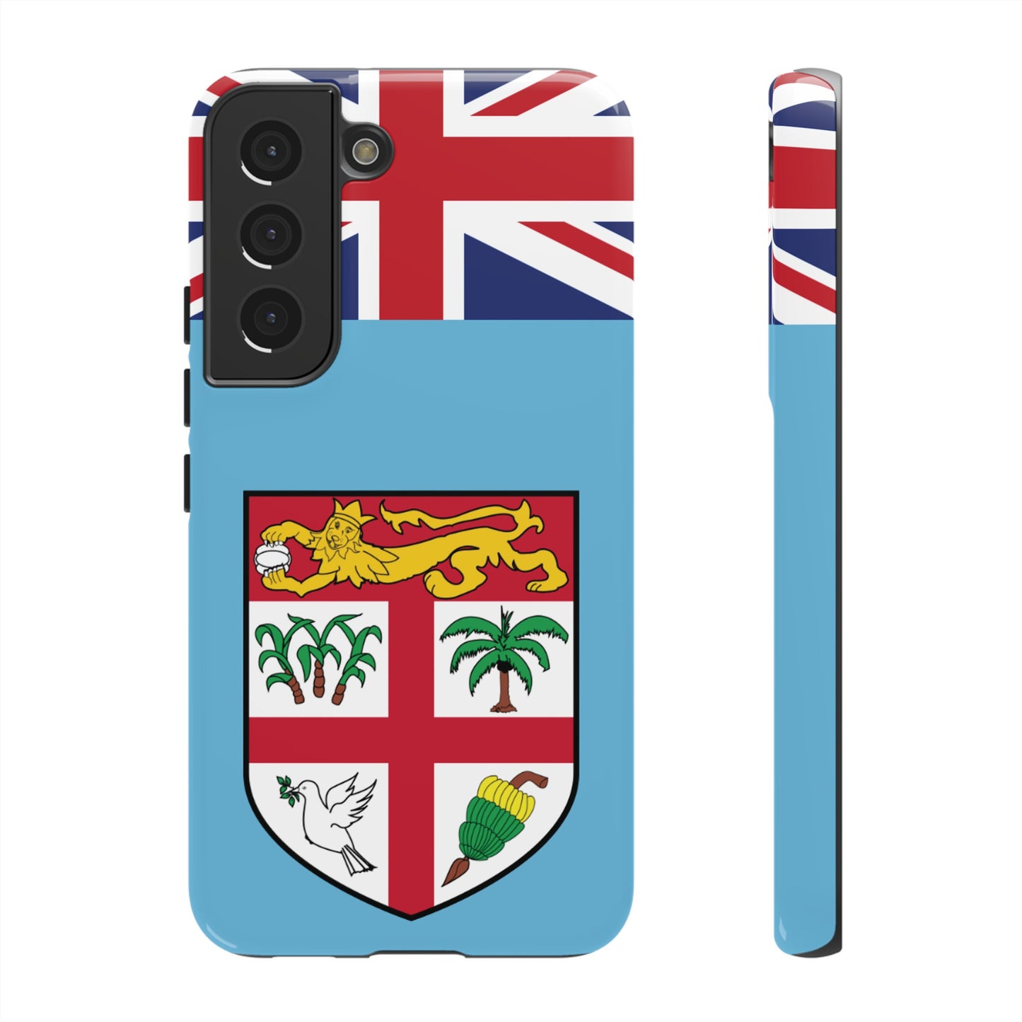 Fiji Flag Phone Case | iPhone 15 Plus/ Pro, 14, 13, 12| Google Pixel 7, Pro, 5| Samsung Galaxy S23 All Major Phone Models