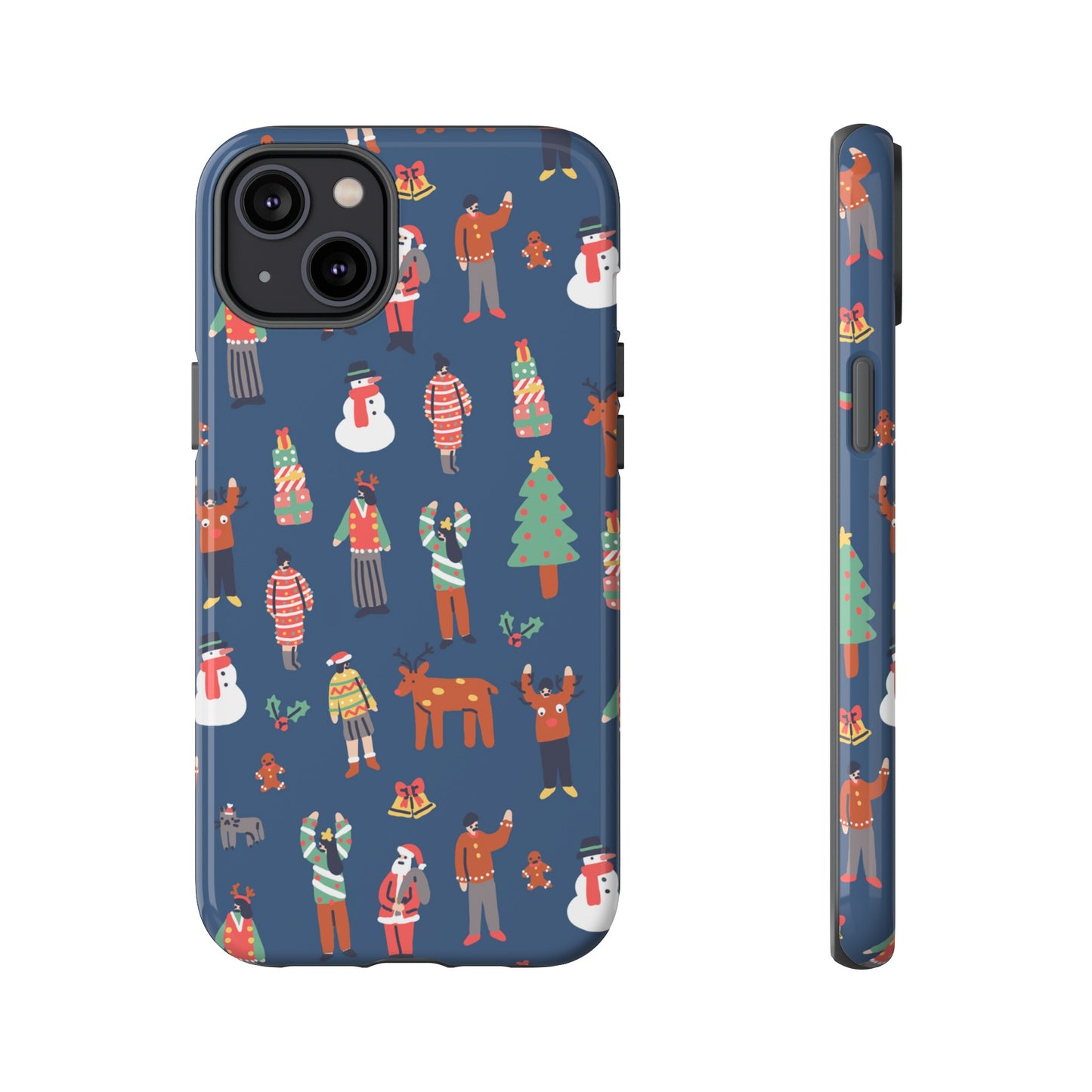 Christmas Party Wallpaper Phone Case | iPhone 15 Plus/ Pro, 14, 13, 12| Google Pixel 7, Pro, 5| Samsung Galaxy S23 All Major Phone Models