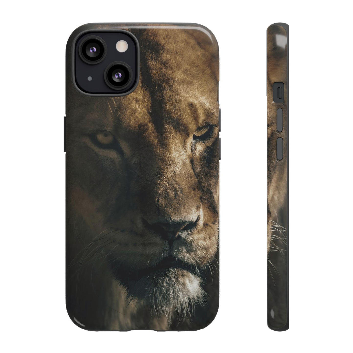 Lion Wallpaper Phone Case | iPhone 15 Plus/ Pro, 14, 13, 12| Google Pixel 7, Pro, 5| Samsung Galaxy S23 All Major Phone Models