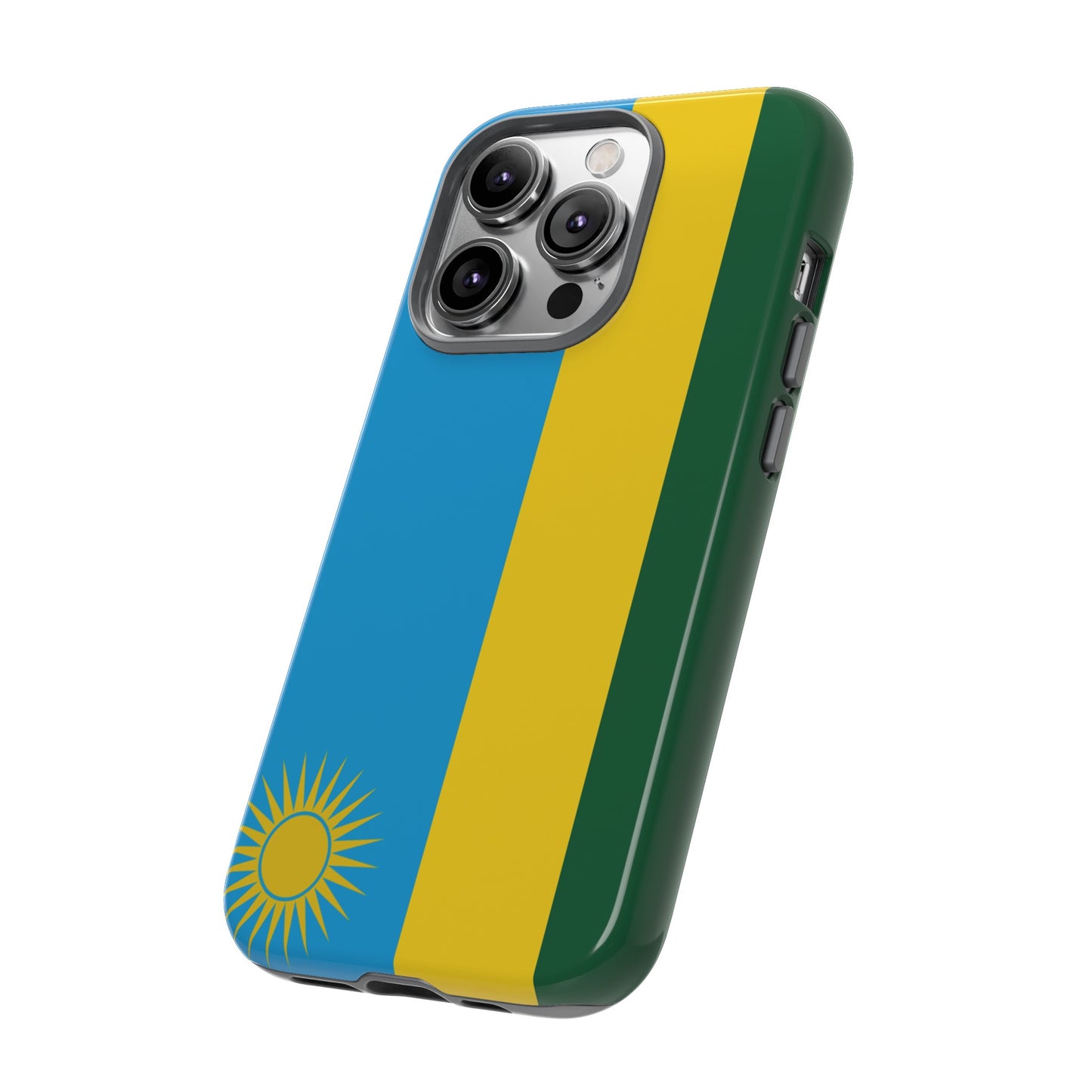 Rwanda Flag Phone Case | iPhone 15 Plus/ Pro, 14, 13, 12| Google Pixel 7, Pro, 5| Samsung Galaxy S23 All Major Phone Models