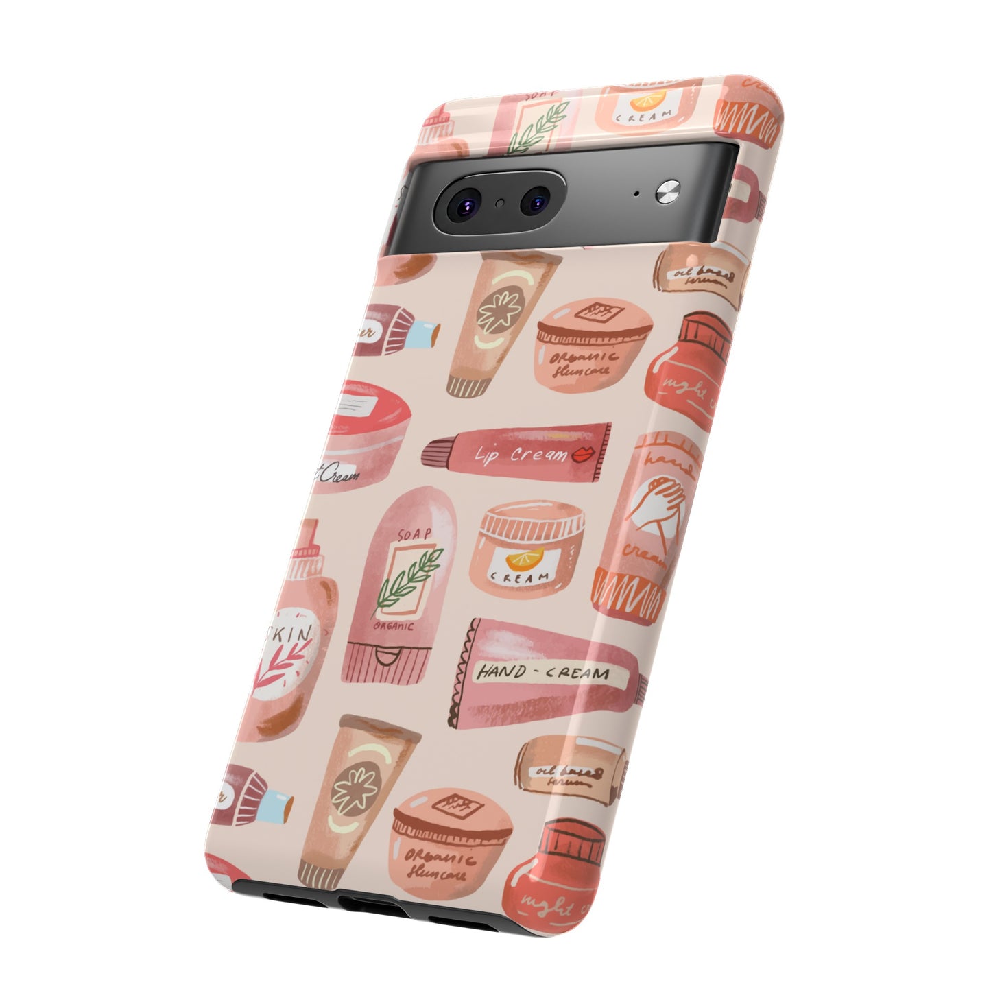 Skin Care Wallpaper Phone Case | iPhone 15 Plus/ Pro, 14, 13, 12| Google Pixel 7, Pro, 5| Samsung Galaxy S23 All Major Phone Models