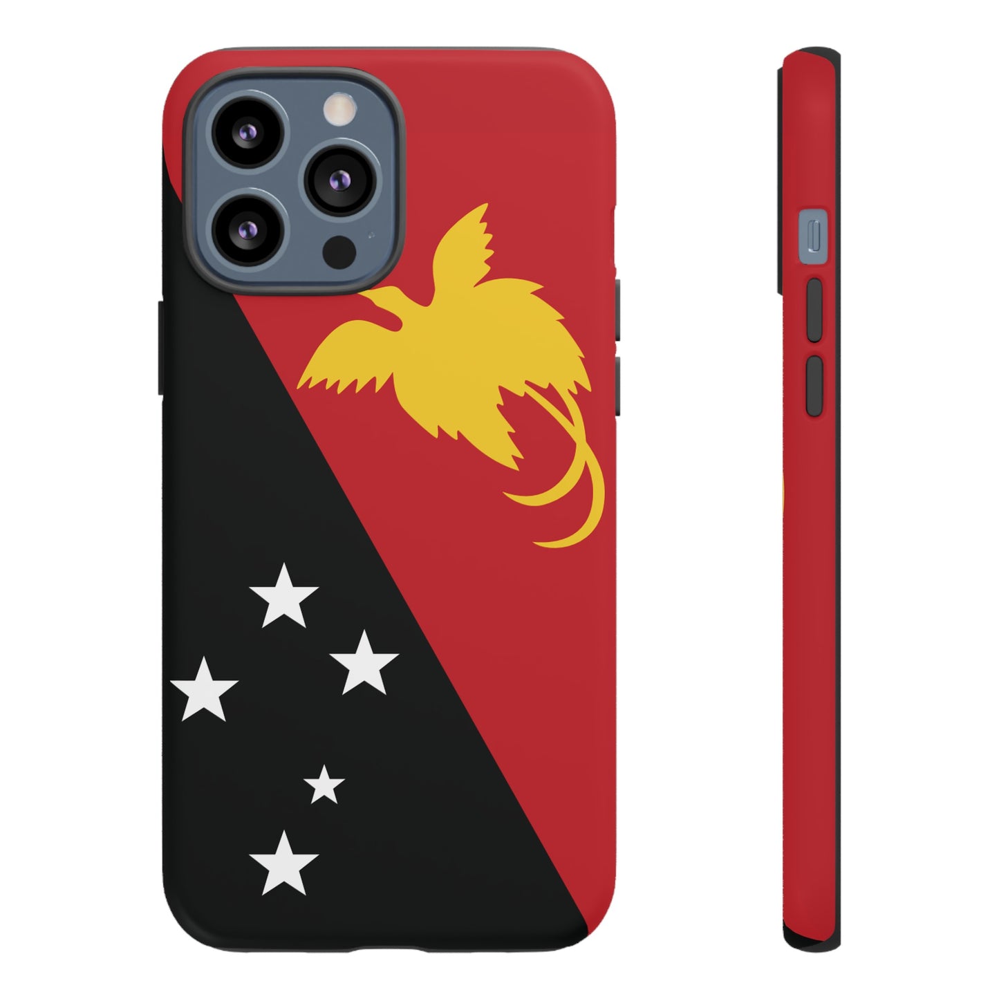 Papa New Guinea Flag Phone Case | iPhone 15 Plus/ Pro, 14, 13, 12| Google Pixel 7, Pro, 5| Samsung Galaxy S23 All Major Phone Models